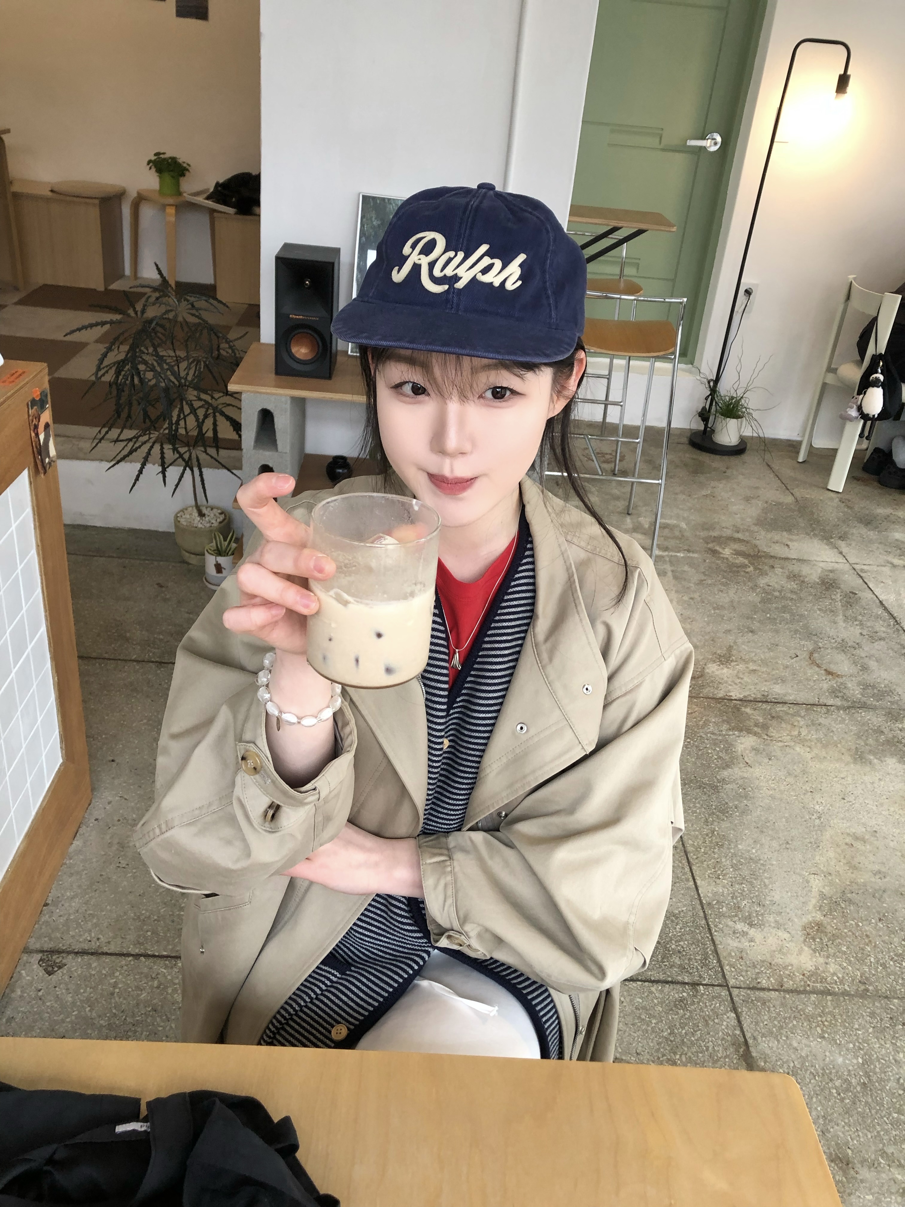 [20% 적립] Polo Ralph Lauren Applique Twill Ball Cap Newport Navy - 25SS, Khakis Cabin Knit Vest Navy 착용 스타일 - 1