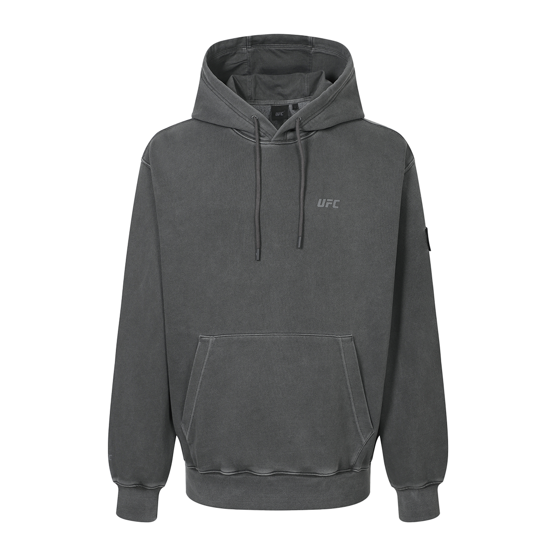 유에프씨 스포츠 불가항력 다잉 릴렉스핏 후드티 챠콜 U2HDX1303CH(UFC SPORT Undeniable Force Dyeing Relaxed Fit Hoodie Charcoal) - 3
