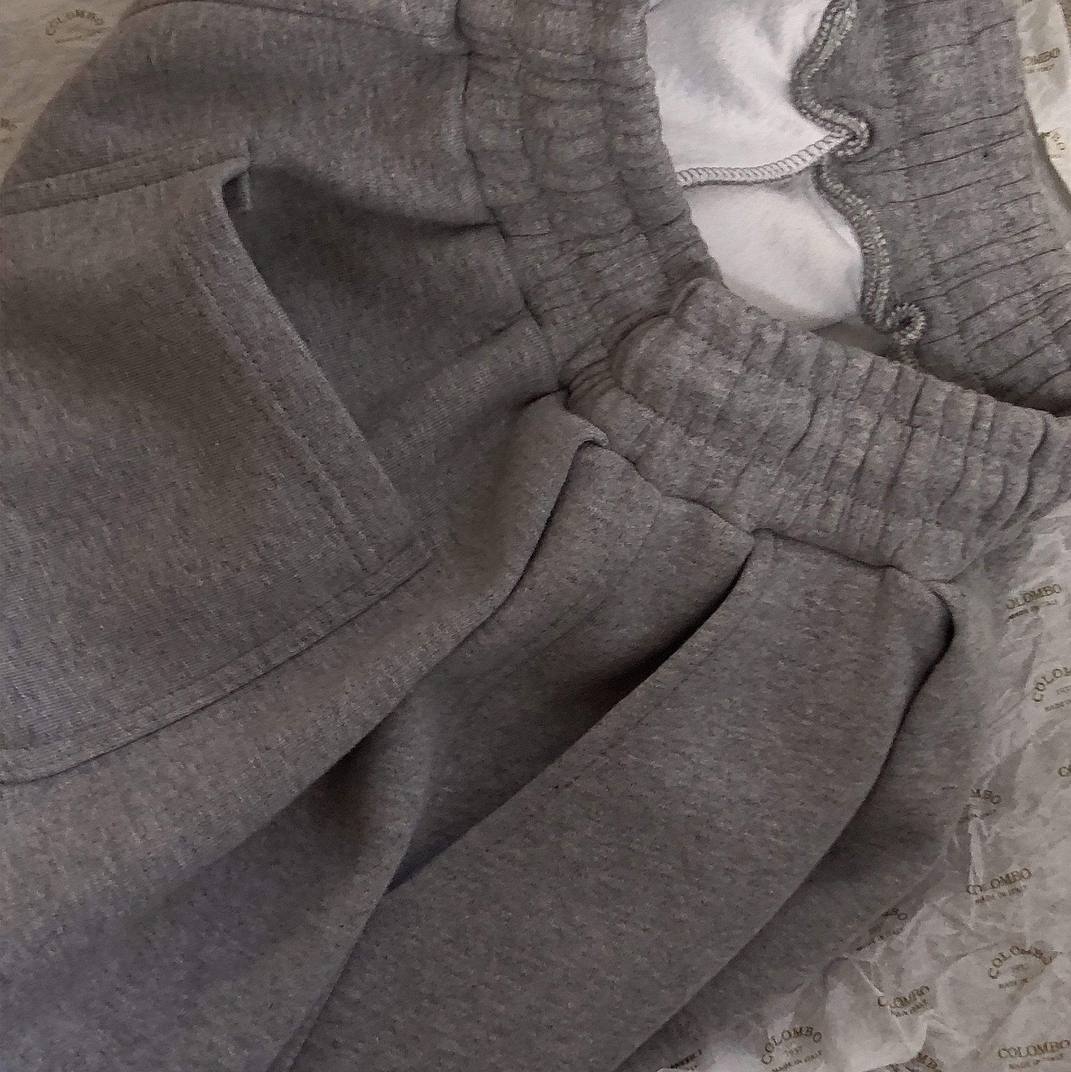 Undermycar Mu.03 Anti Fxxking Logo Play Oversized Sweat Jogger Melange Gray 착용 스타일 - 4