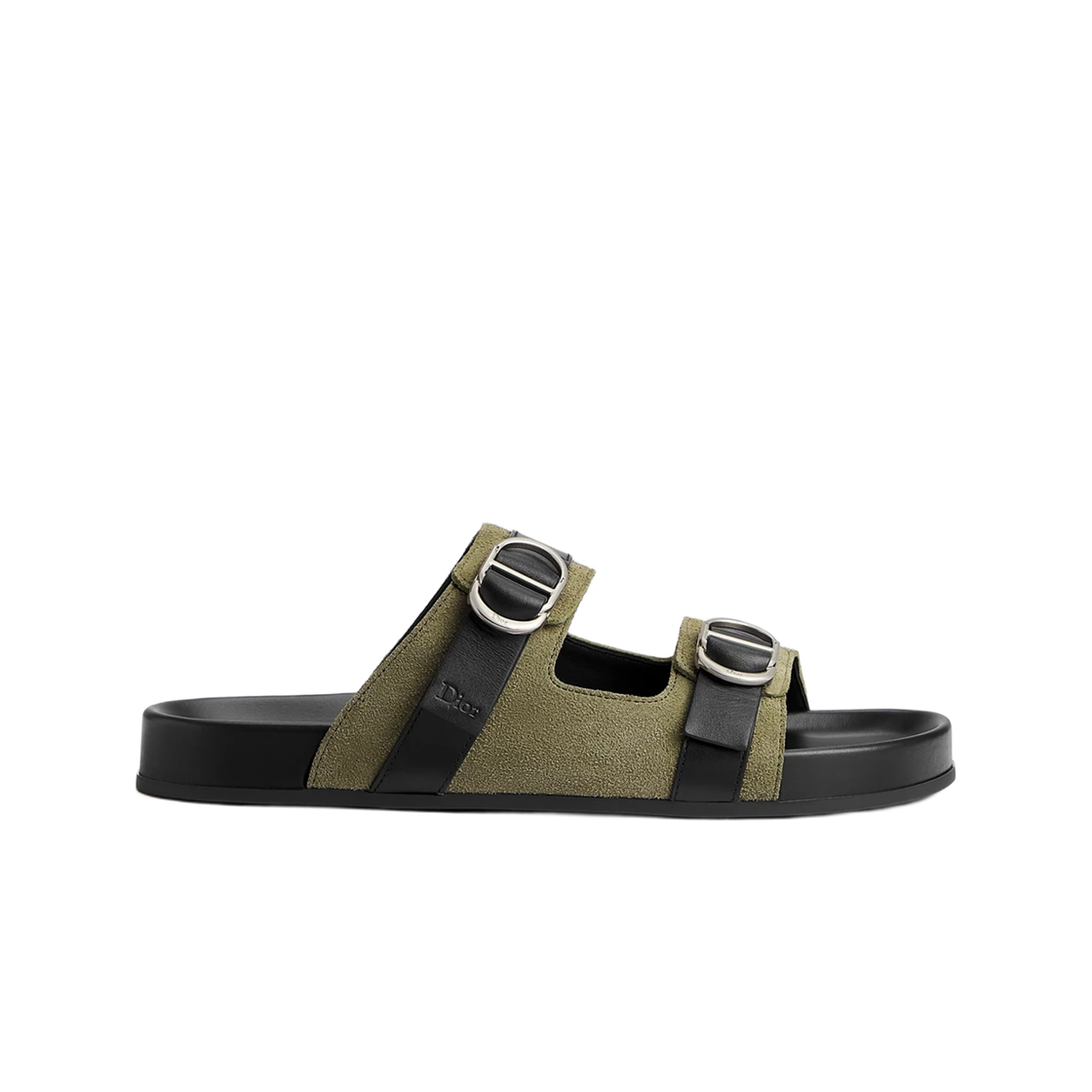 3SA165AFA-H607 Dior Aqua Sandal Suede Calfskin Khaki