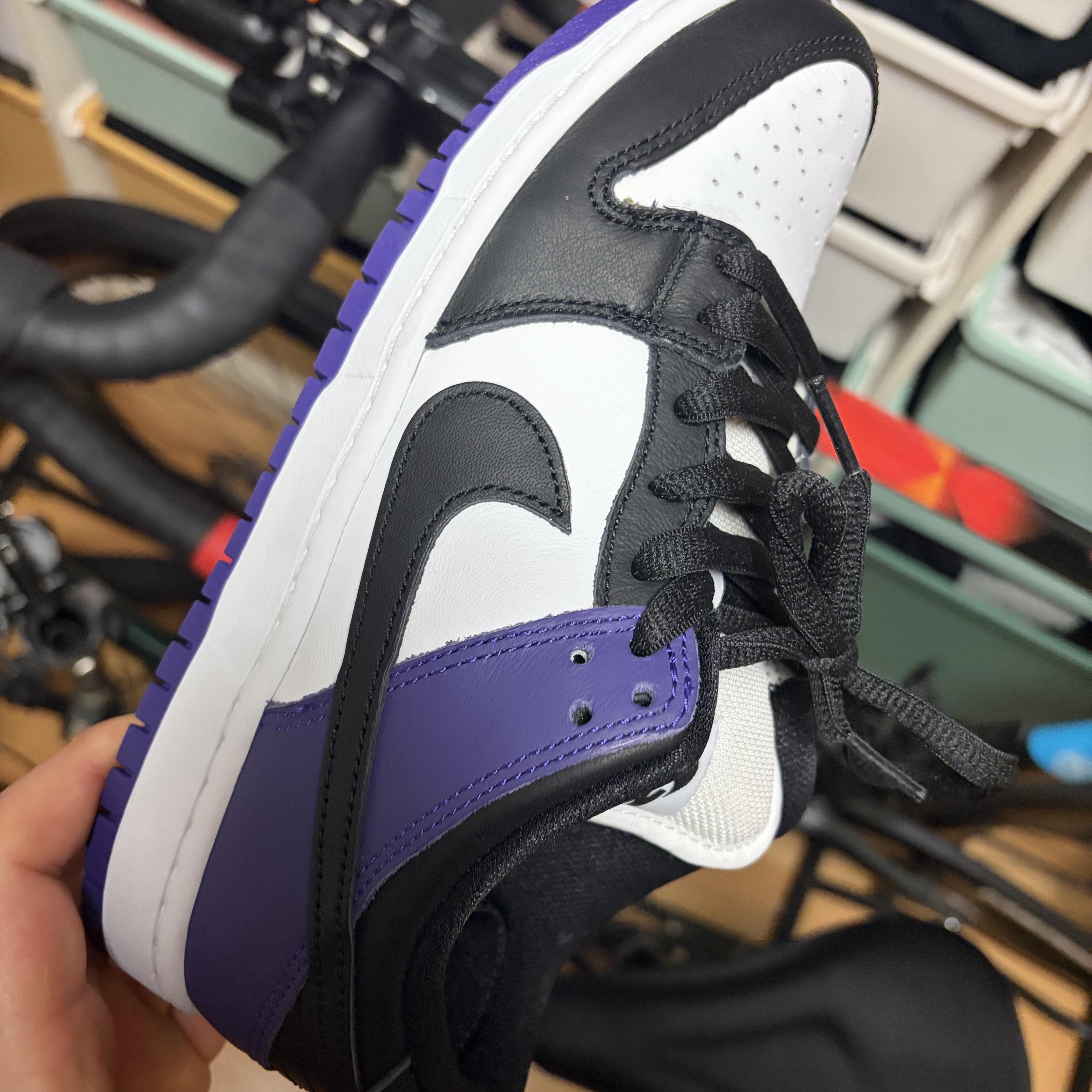 Nike SB Dunk Low Pro Court Purple 착용 스타일
