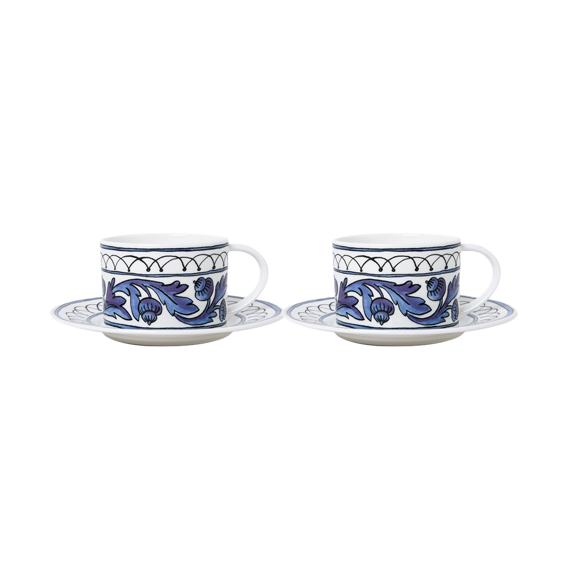 블루버드 커피 2인조(Blue bitd Cup & Saucer(2set)) - 1