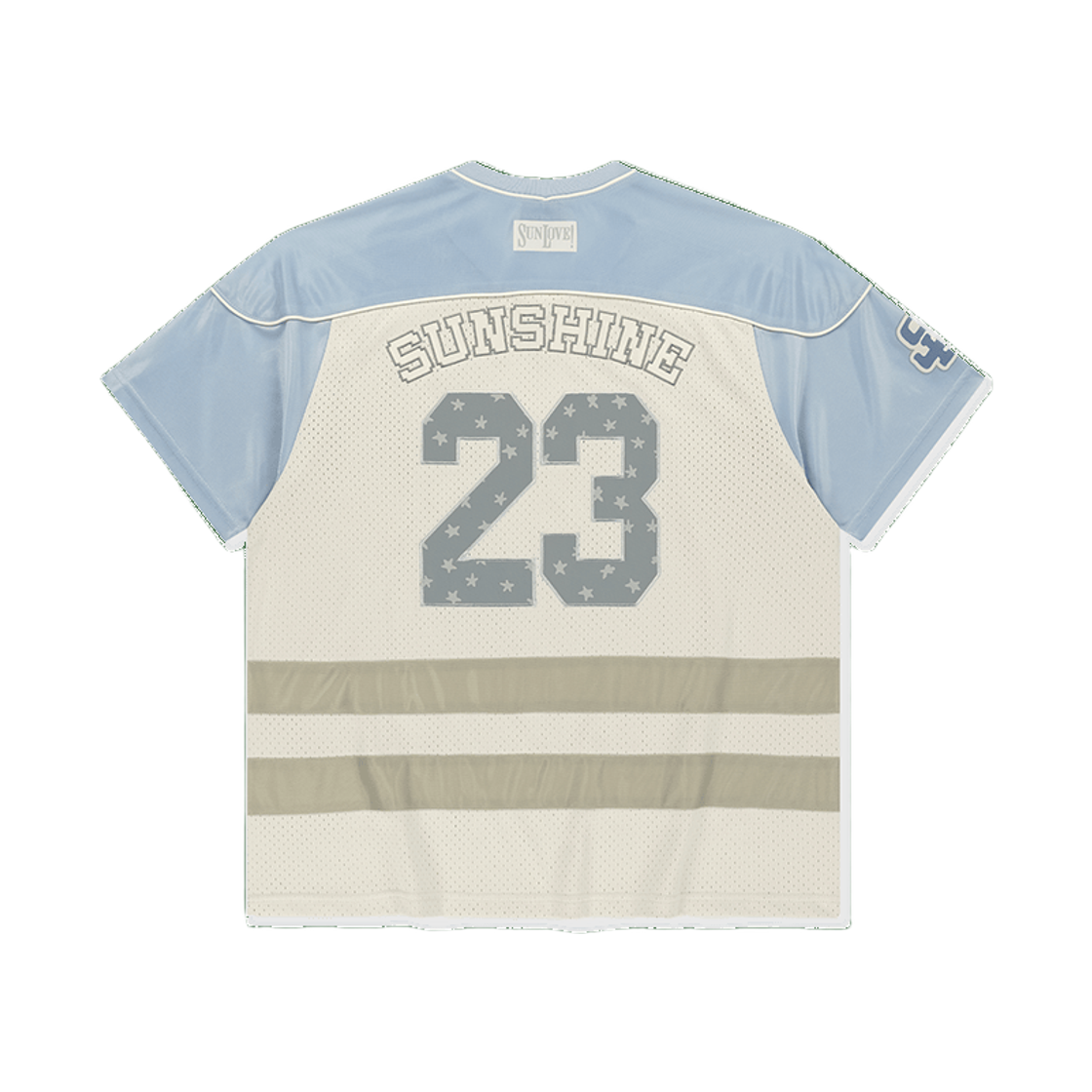 [트리플적립] 썬러브 23 스타 메쉬 티 베이지([트리플적립] SUNLOVE 23 Star Mesh Tee Beige) - 2