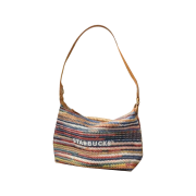 Starbucks China 2026 Spring Knit Bag Rainbow