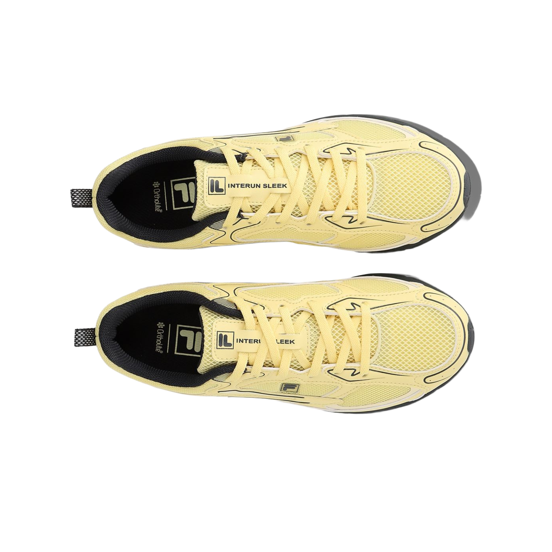 휠라 인터런 슬릭 옐로우 블랙(Fila Interun Slick Yellow Black) - 2