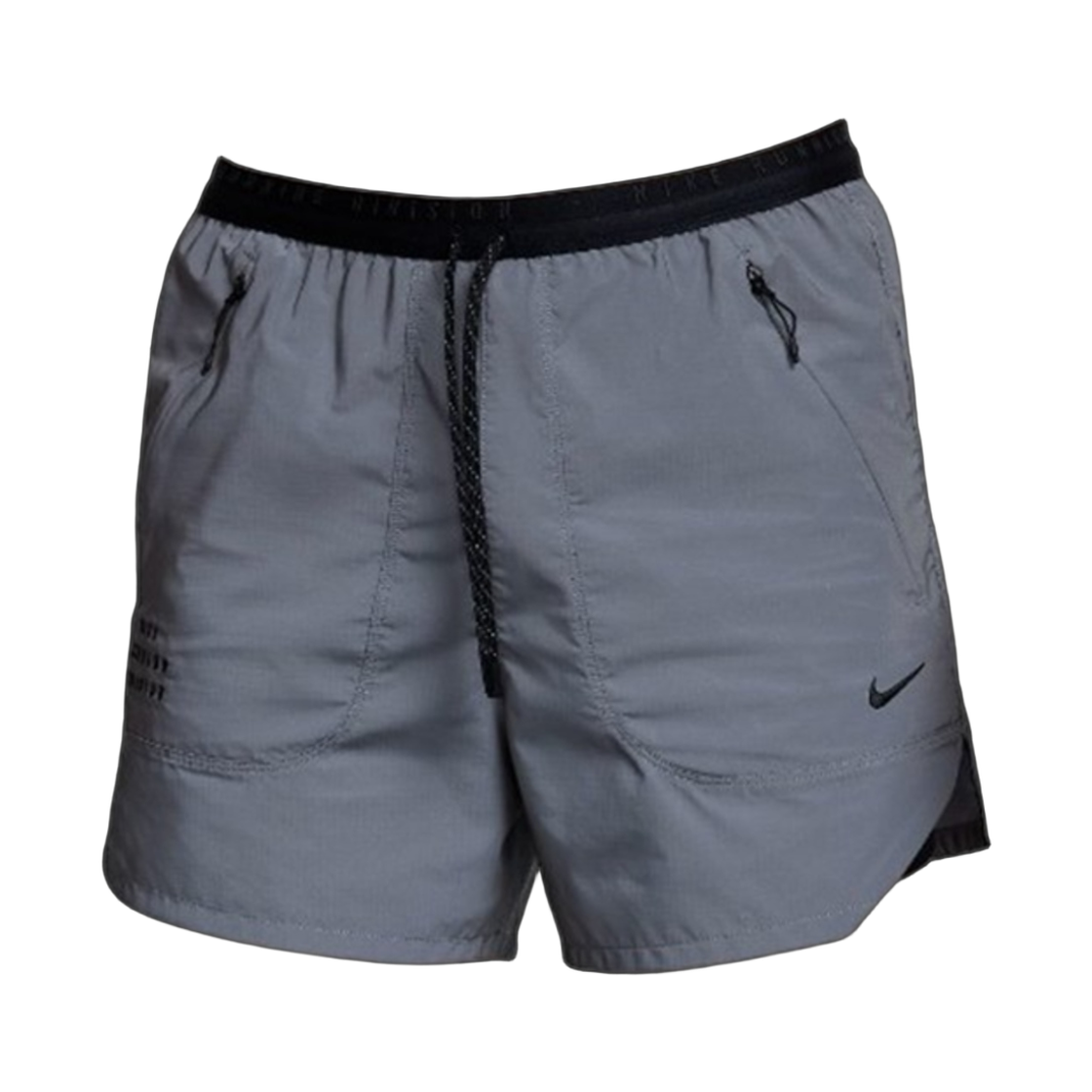 FZ1123-035 Nike Dri-Fit Division 4 Inch Running Shorts Reflect Silver Black - US/EU