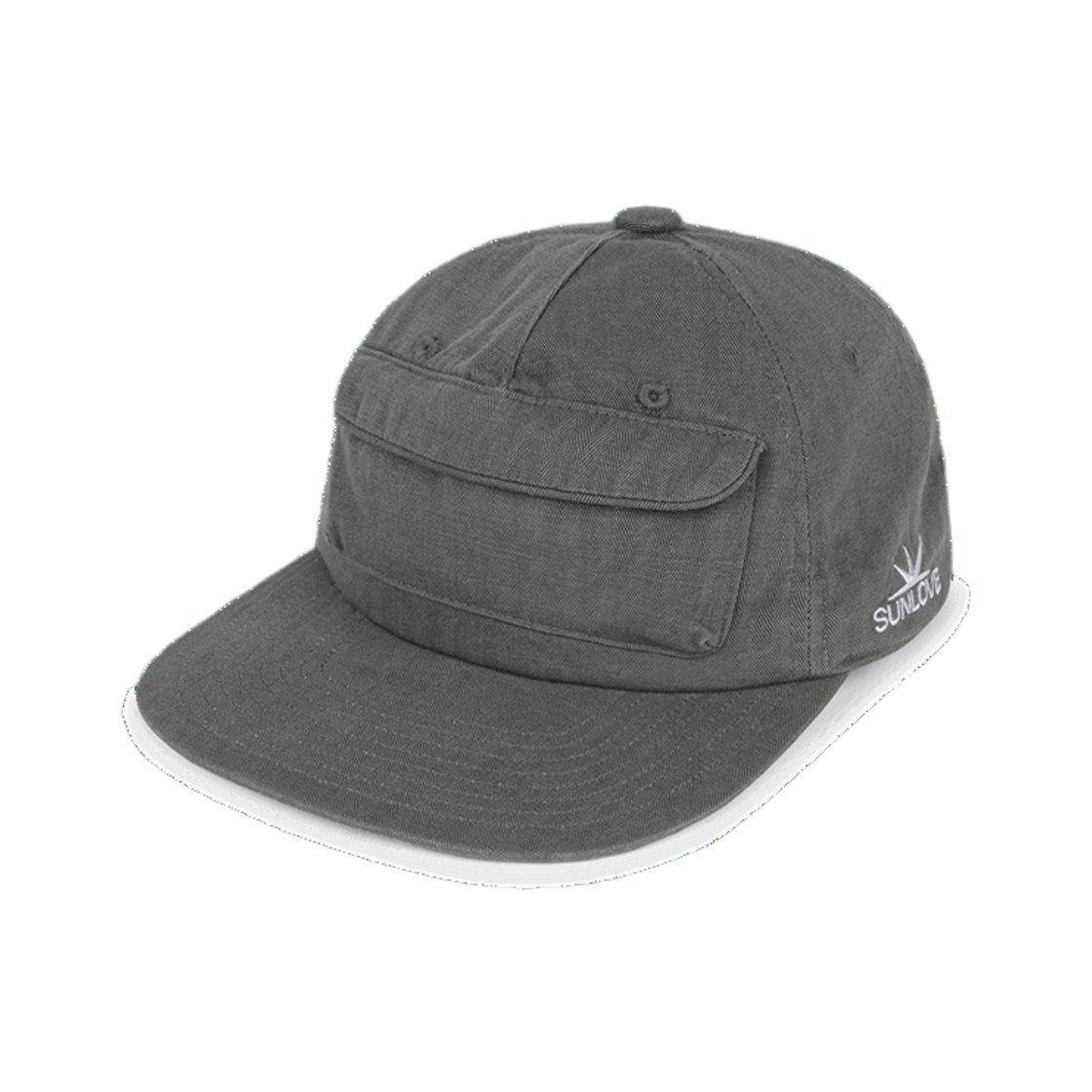 [트리플적립] 썬러브 포켓 트러커 캡 챠콜([트리플적립] SUNLOVE Pocket Trucker Cap Charcoal) - 1