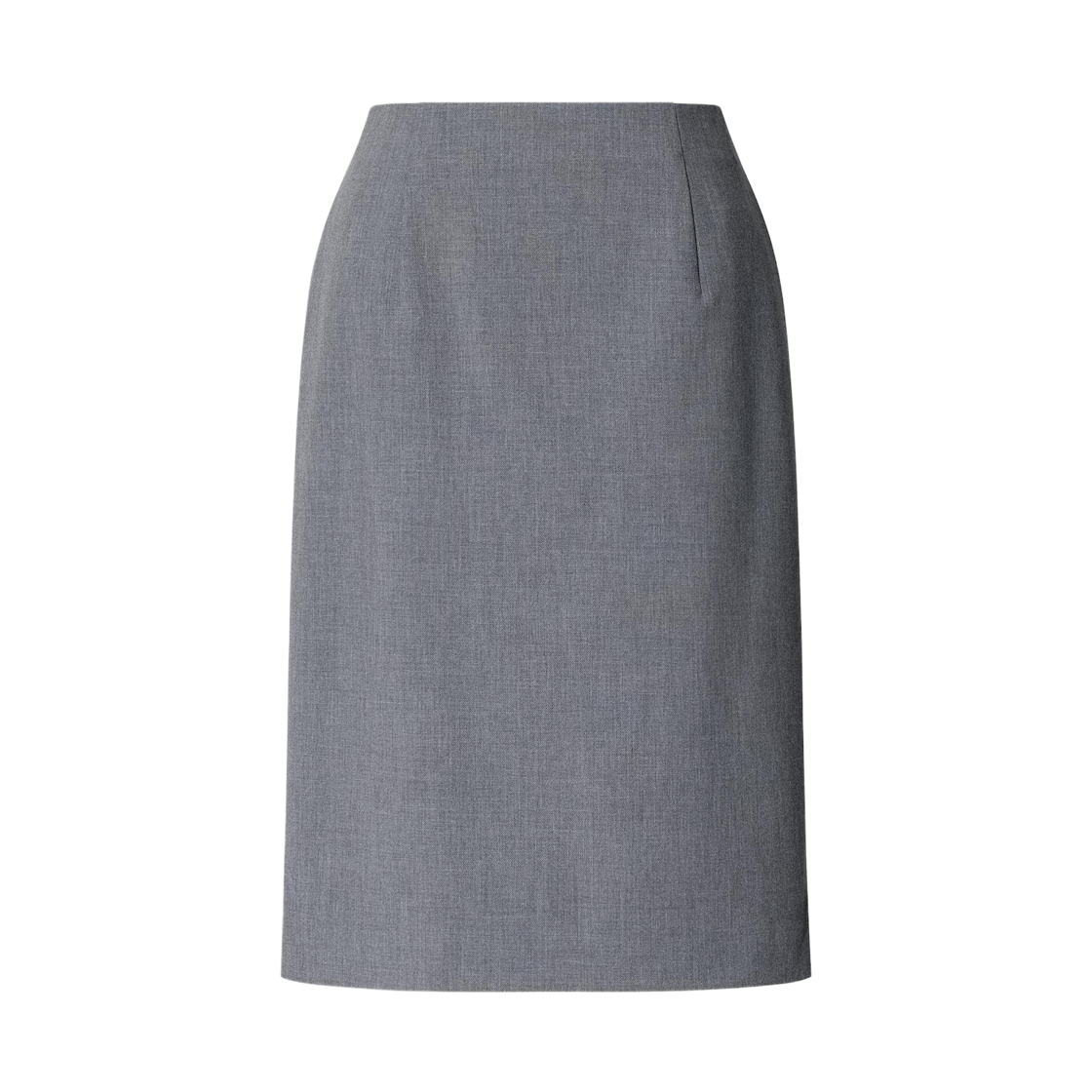 481022-05 (W) Uniqlo Stretch Midi Skirt Gray - JP