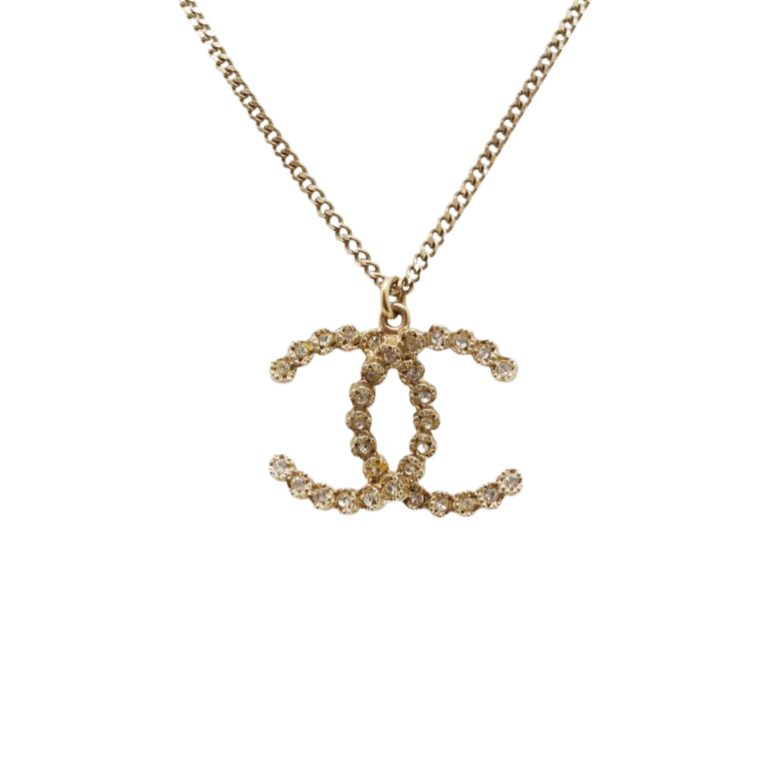 ITLJ2R9MWLF5 Chanel CC Logo Necklace