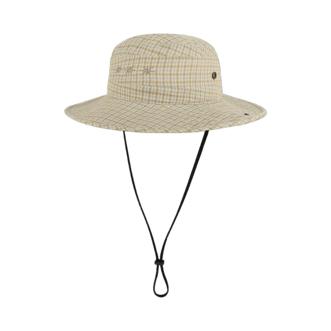 [더블적립] 썬러브투어 체크 파이오니어 버킷 햇 옐로우([더블적립] sunlovetour Check Pioneer Bucket Hat Yellow)