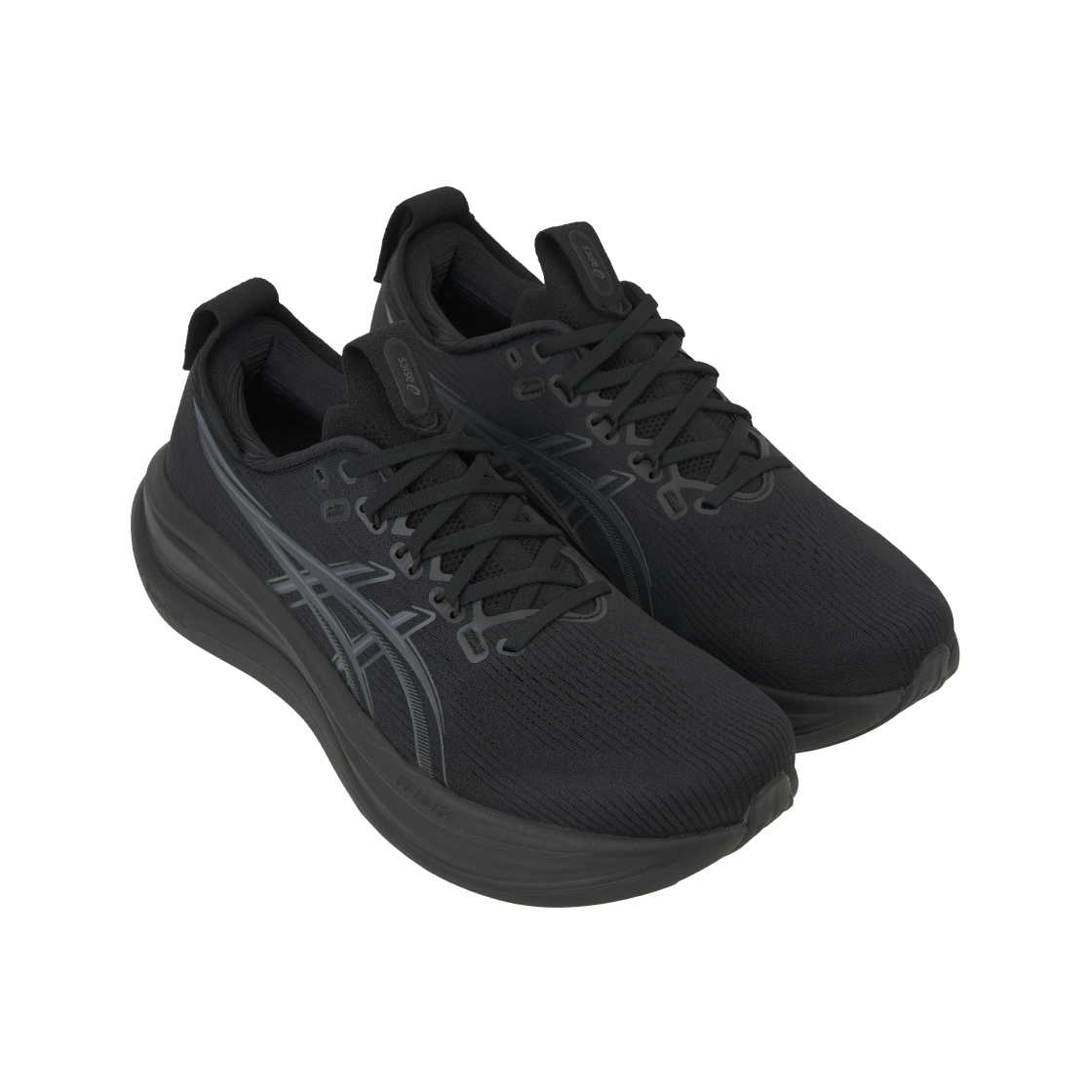 (W) 아식스 젤 님버스 28 블랙 그래파이트 그레이((W) Asics Gel-Nimbus 28 Black Graphite Grey) - 4