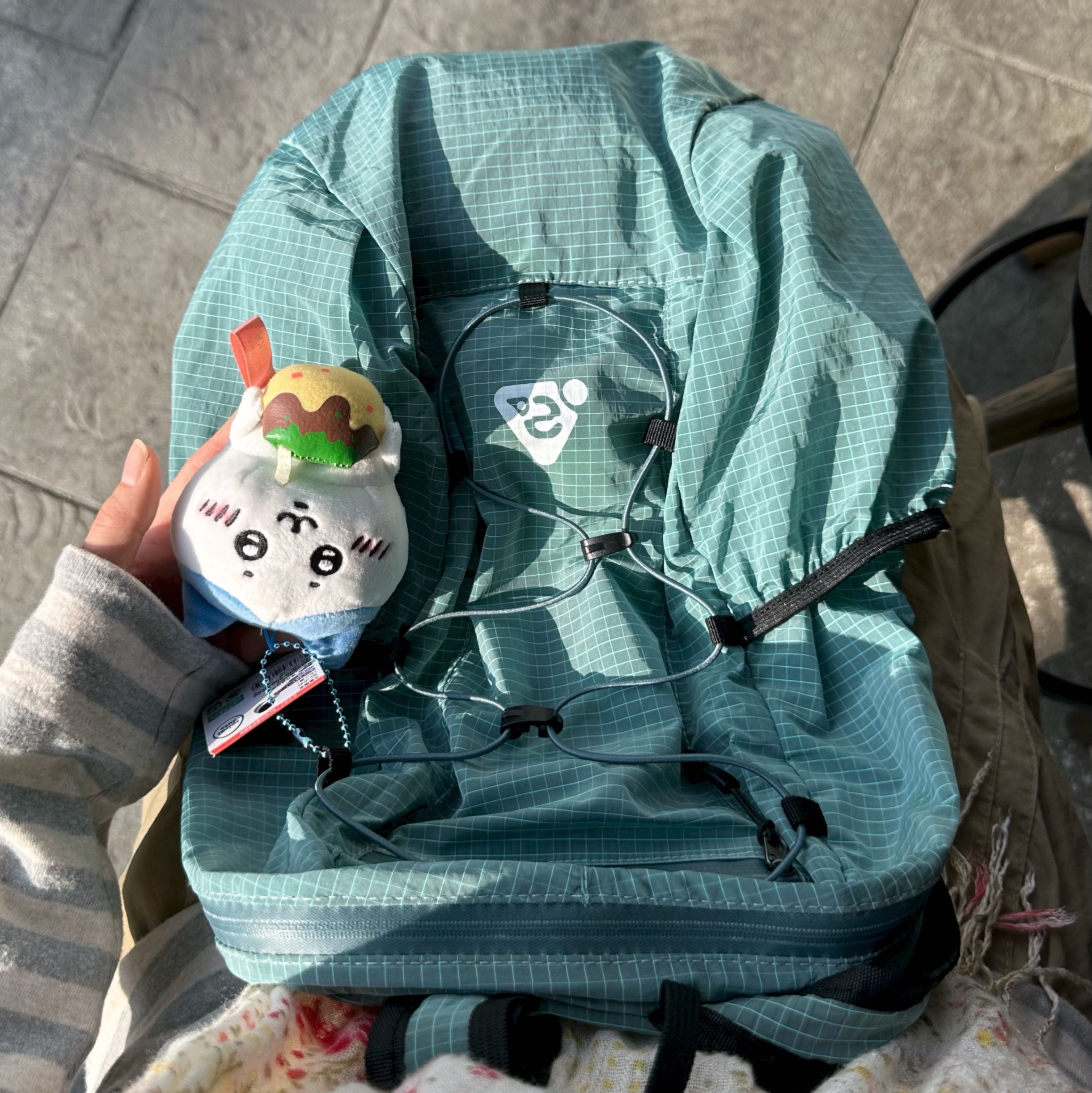 (W) Honsby Darling Harbour Black 착용 스타일 - 5