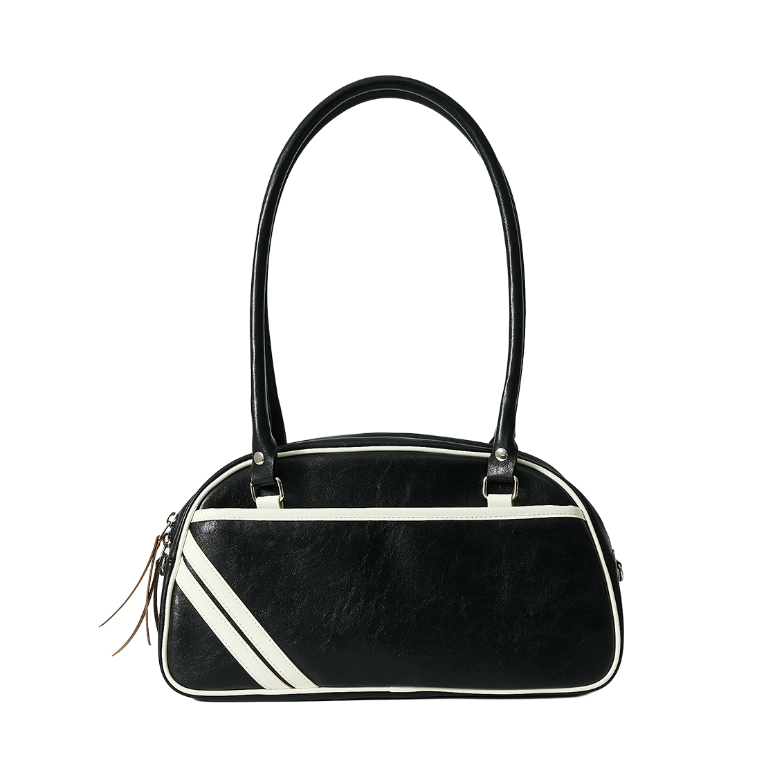 세터 로턴 콘트라스트 볼링 백 블랙(SATUR Lawton Contrast Bowling Bag Black) - 2