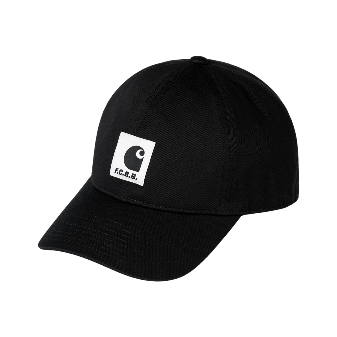 칼하트 WIP x FC 레알 브리스톨 F.C.R.B 캡 블랙(Carhartt WIP x FC Real Bristol F.C.R.B Cap Black)