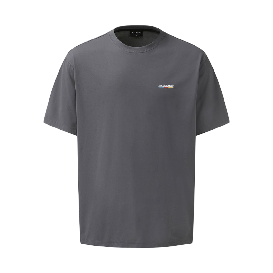 살로몬  프라이머리 아이콘 숏슬리브 다크 차콜(Salomon Primary Icon Short SleeveTee Dark Charcoal)