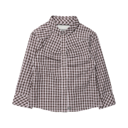 Thevinylhouse Three-Quarter Sleeve Shirts (W) Brown