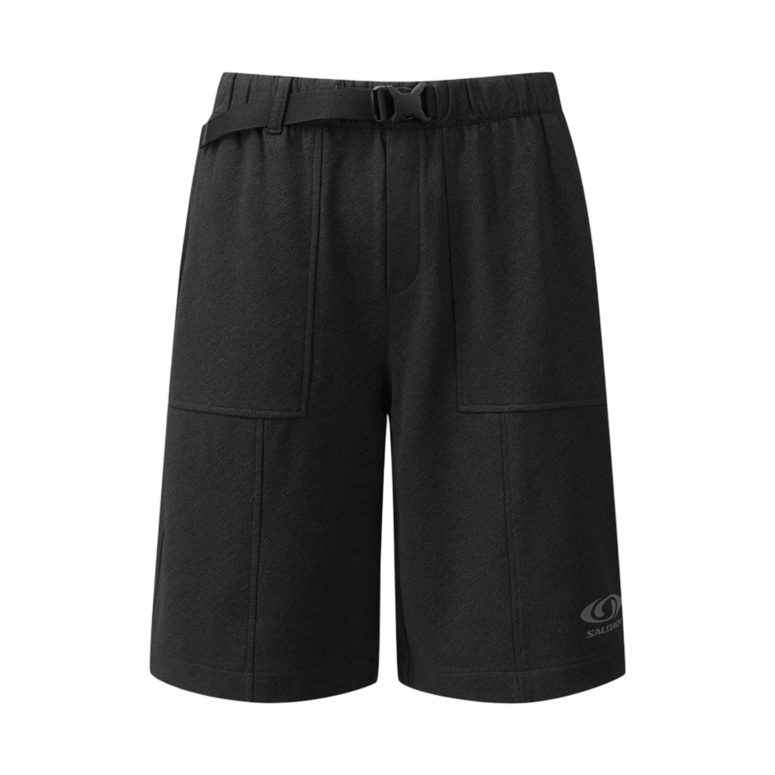 살로몬  프라이머리 스웻 쇼츠 블랙(Salomon Primary Sweat Shorts Black)