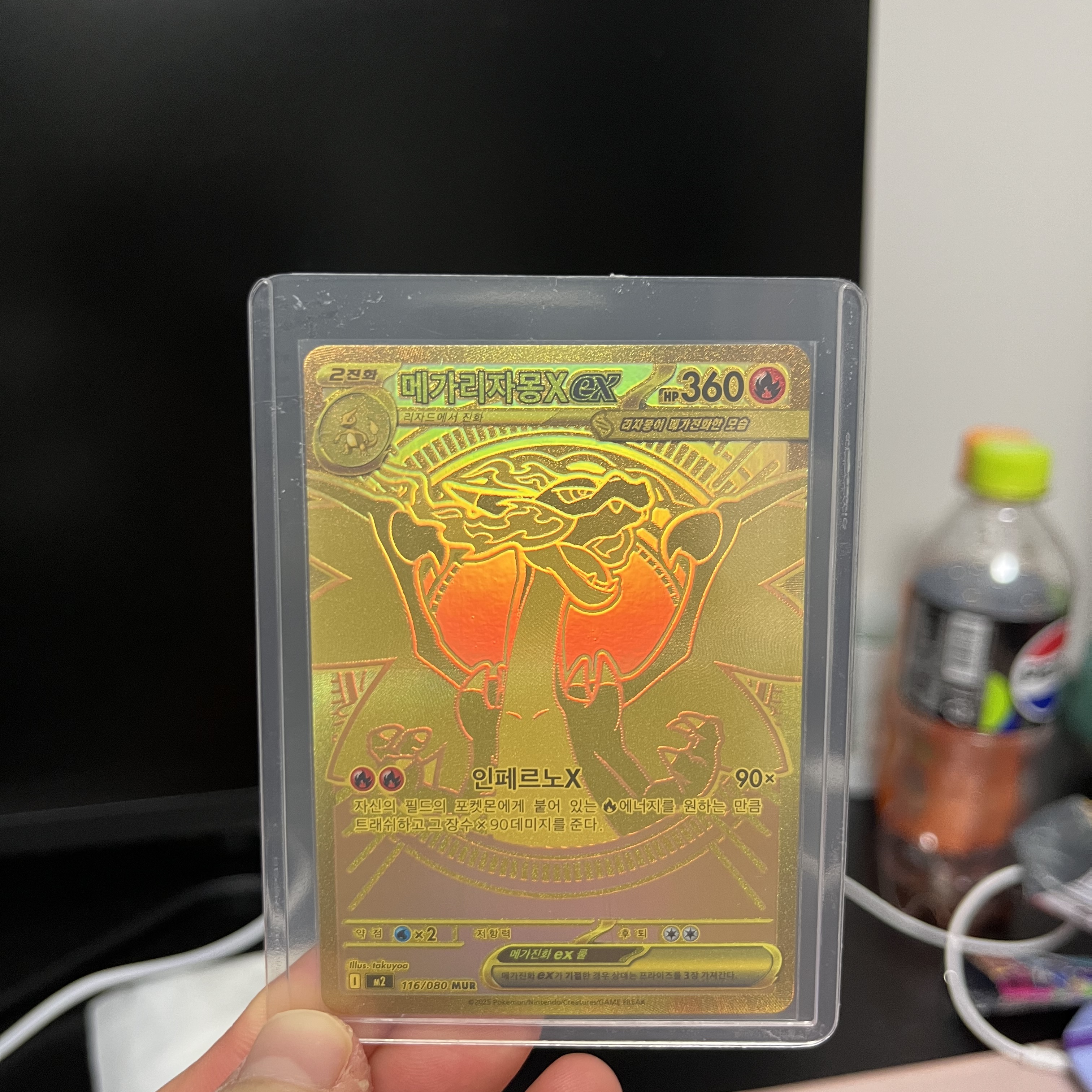 Pokemon TCG Mega Expansion Pack Inferno X Box (Pack of 30/Korean Ver.) 착용 스타일