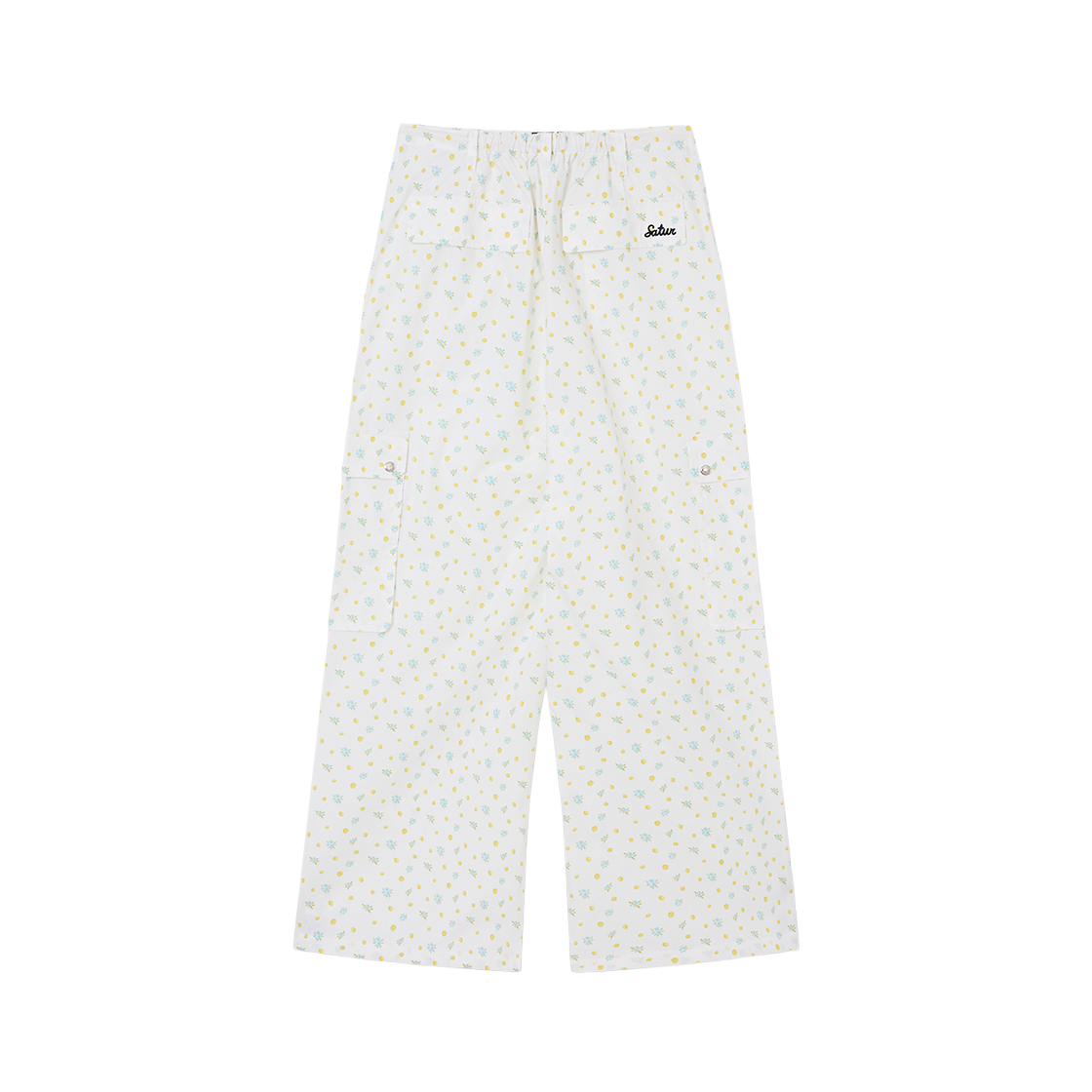 세터 우먼 시트론 포켓 파라슈트 팬츠 화이트(SATUR W Citron Pocket Parachute Pants White) - 2