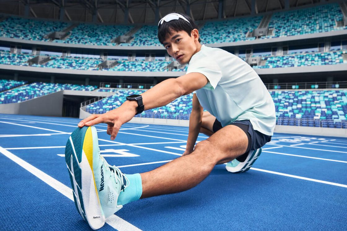 데카트론 러닝 얇은 중목 양말 2켤레 파인 런 500 라군 블루(DECATHLON Running Thin Mid-Cut Socks 2 Pairs Fine Run 500 Lagoon Blue) - 10