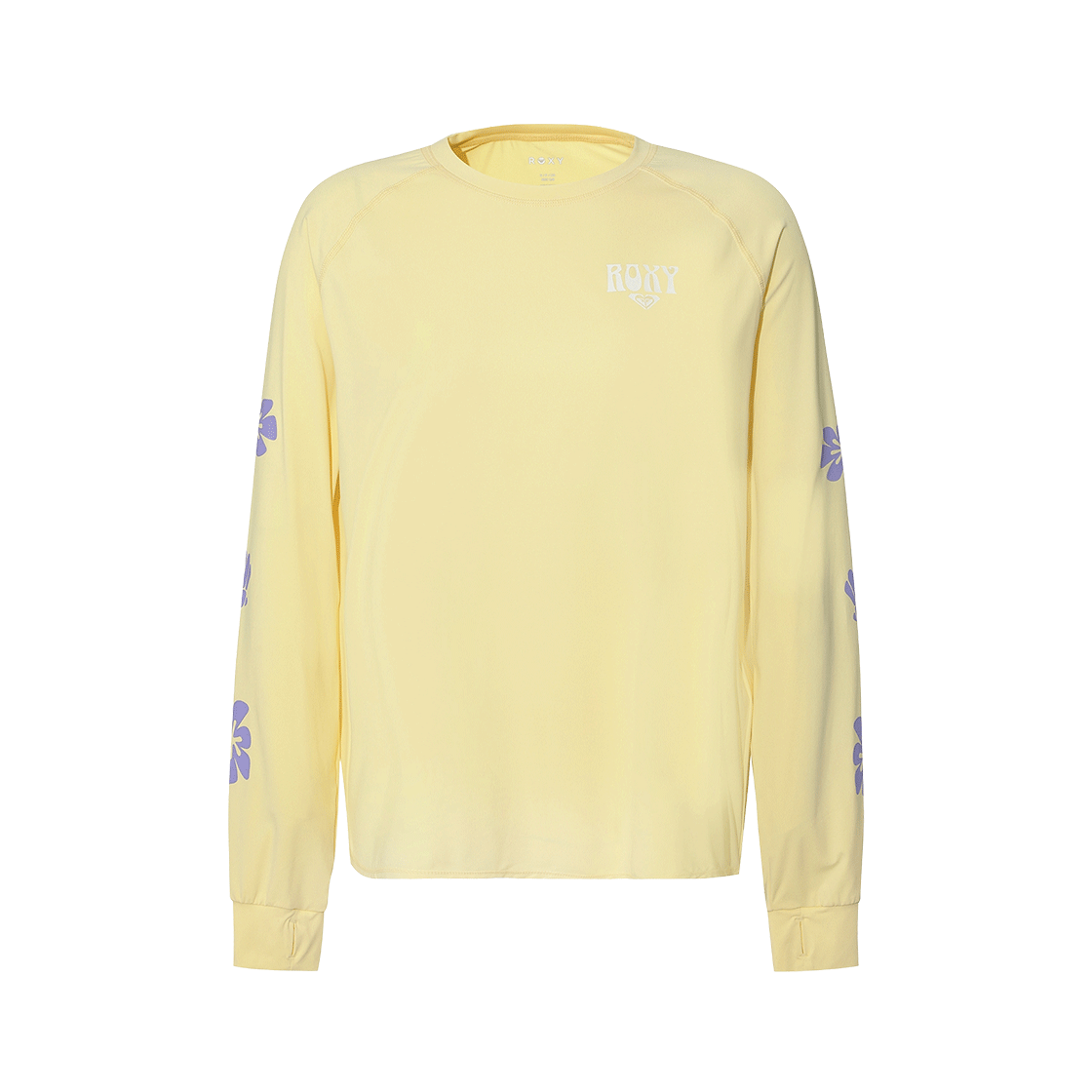 록시 오션 플라워 루즈핏 긴팔 래쉬가드 (RG21RS504GOL)(ROXY Ocean Flower Loose Fit Long Sleeve Rashguard (RG21RS504GOL))