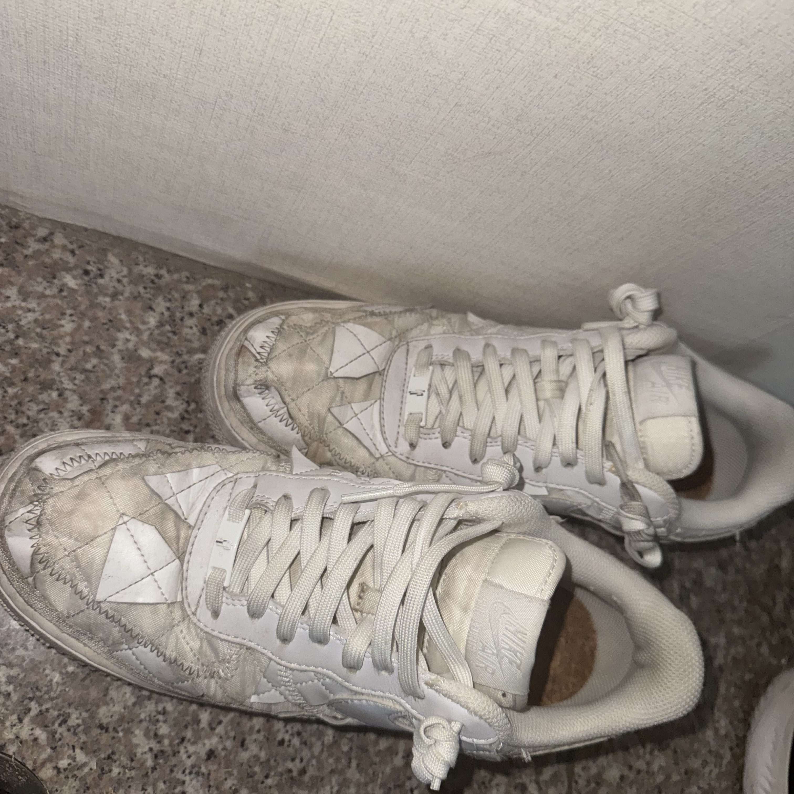 Nike x Billie Eilish Air Force 1 Low SP Triple White 착용 스타일
