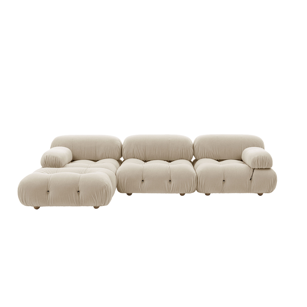 비엔비 이탈리아 까멜레온다 소파(B&B ITALIA Camaleonda Sofa Fabric_3 Seater + ottoman/Enia 103)