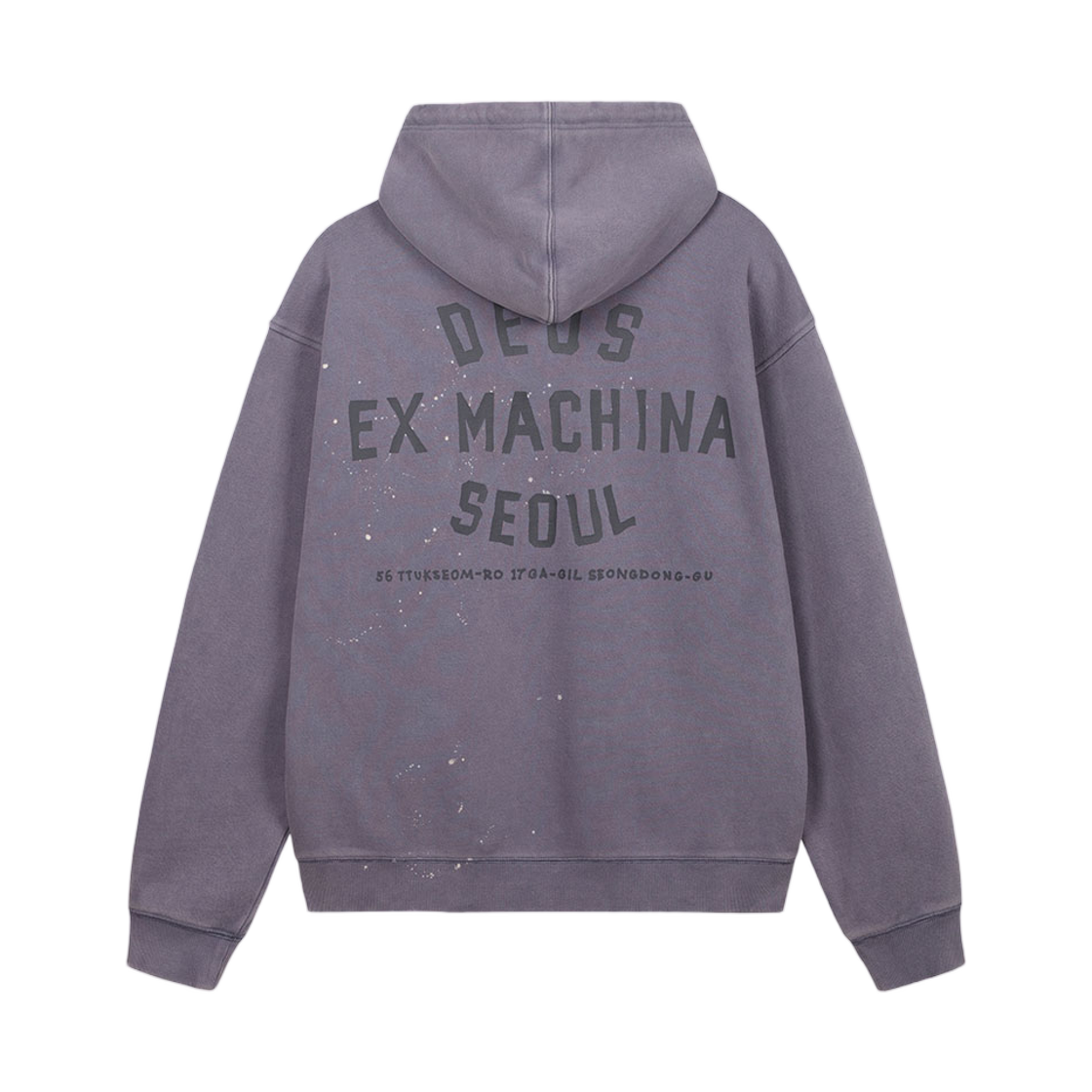 데우스 엑스 마키나 워크룸 컬리지 후드 집업 미드나잇 네이비(Deus Ex Machina Workroom College Hoodie Zip Up Midnight Navy) - 1