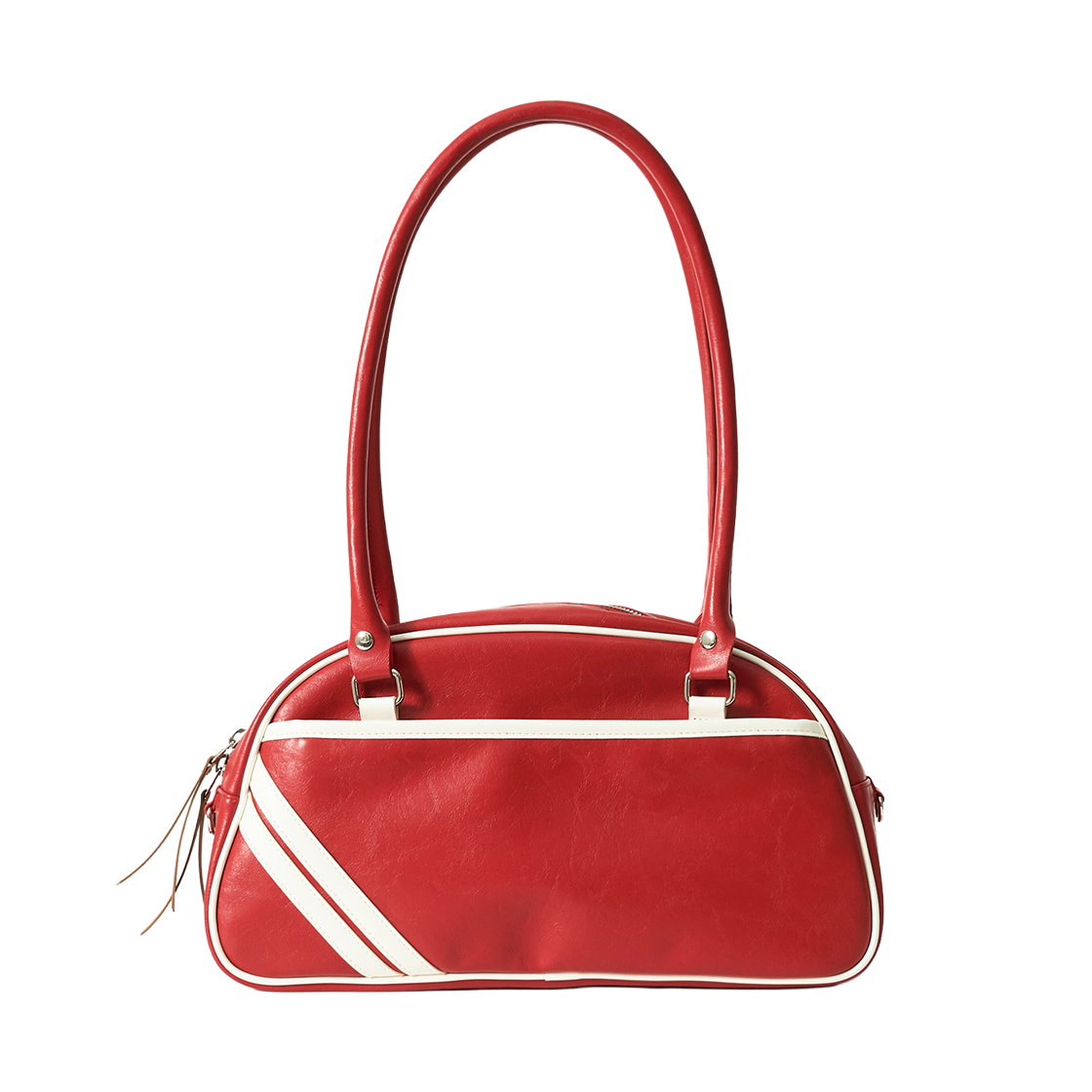 세터 로턴 콘트라스트 볼링 백 레드(SATUR Lawton Contrast Bowling Bag Red) - 2