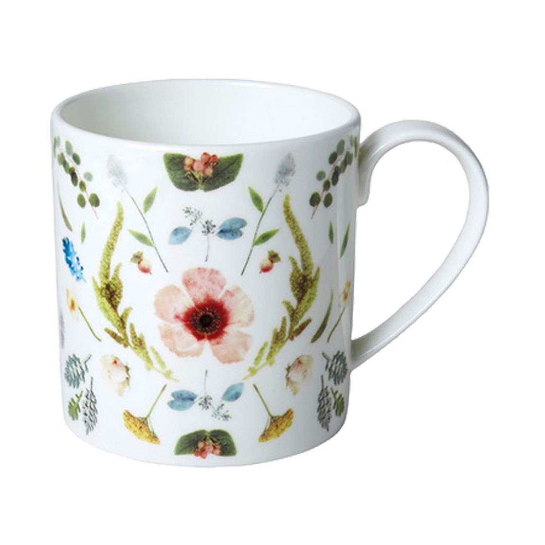 349 TWIG NEWYORK Scandinavian floral mug