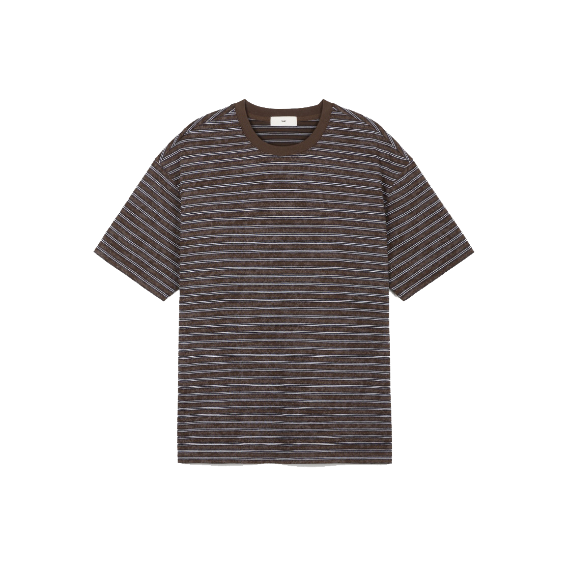 TNTS6E206W2_W TNGT W Vintage Striped Tee Vintage Brown
