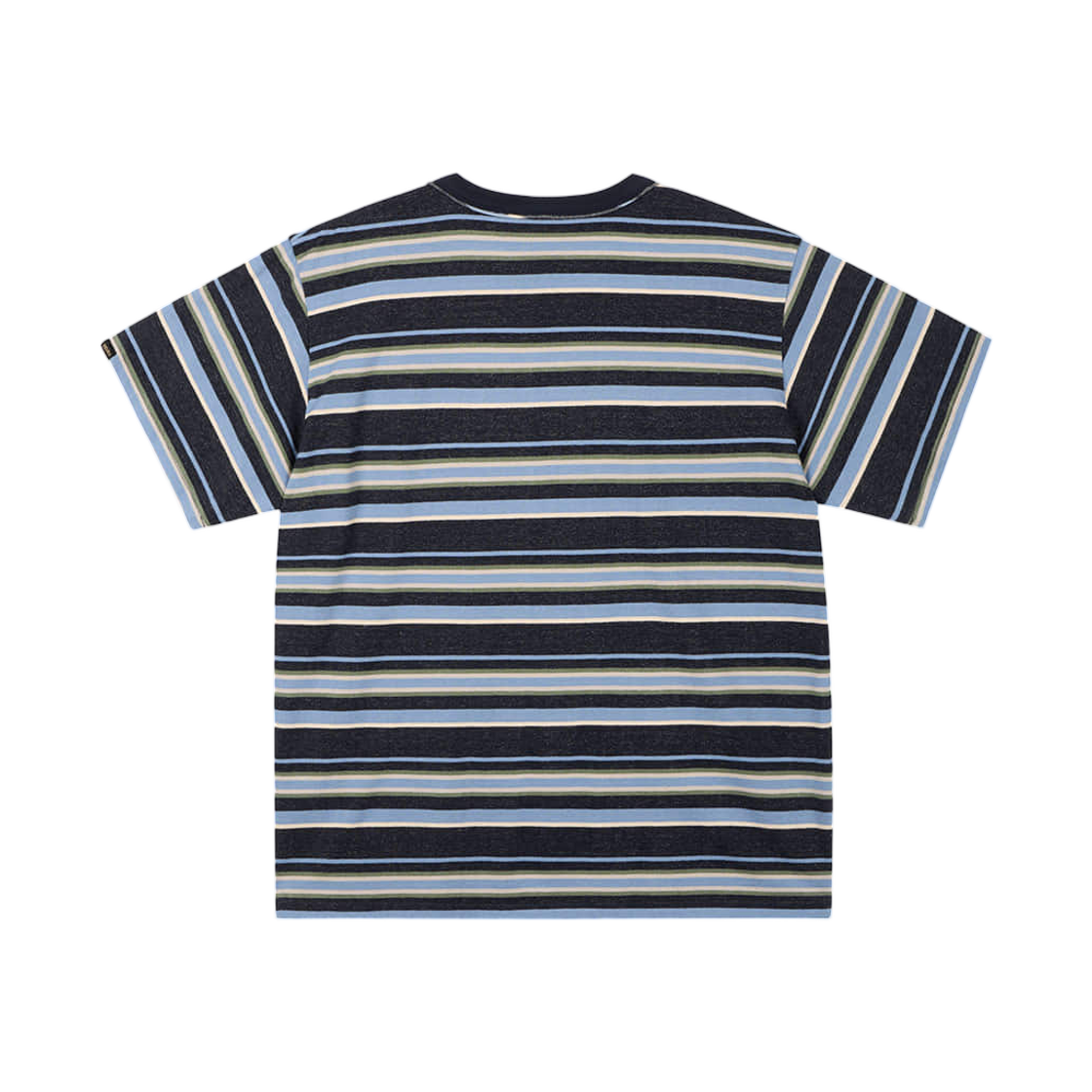데우스 엑스 마키나 포코트 스트라이프 티셔츠 네이비(Deus Ex Machina Forecourt Stripe T-Shirt Navy) - 2