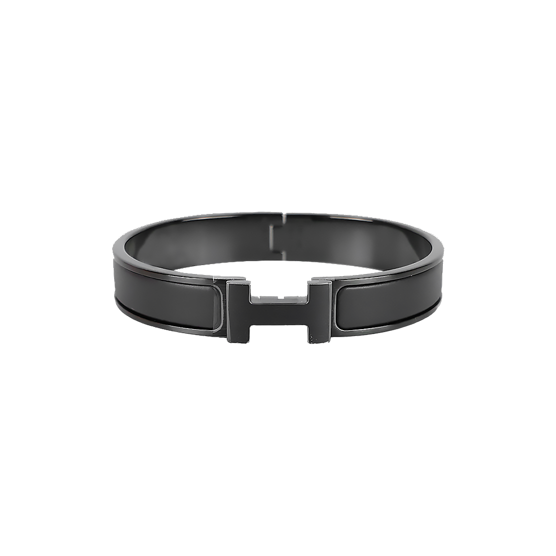 ITMVAB6C7LM3 Hermes Click H Bracelet So Black Matte T5 H703203FK01