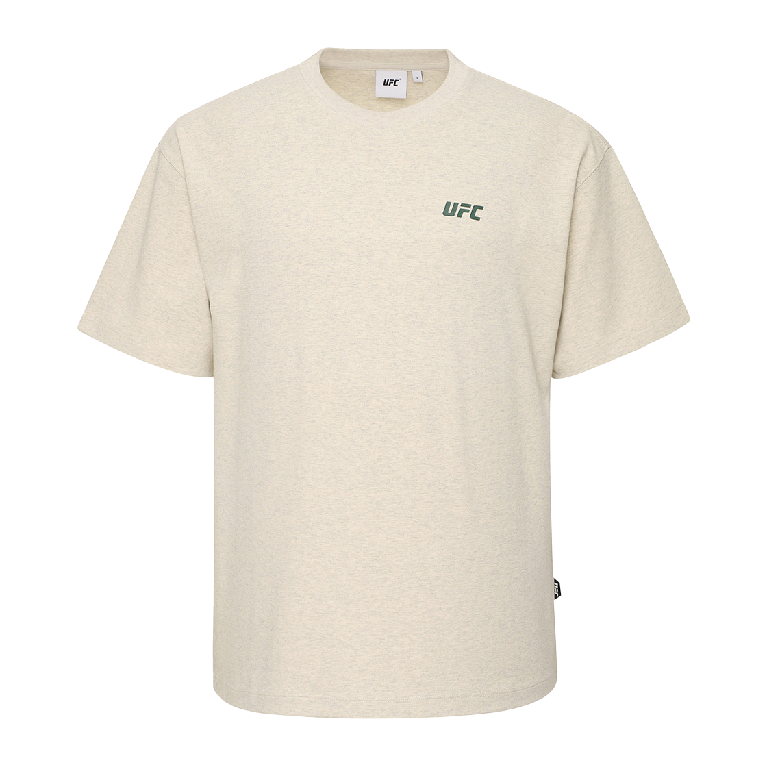 유에프씨 스포츠 고딕 릴렉스핏 반팔 티셔츠 오트밀 U2SSX2111OT(UFC SPORT Gothic Relaxed Fit Short Sleeve Oatmeal) - 3
