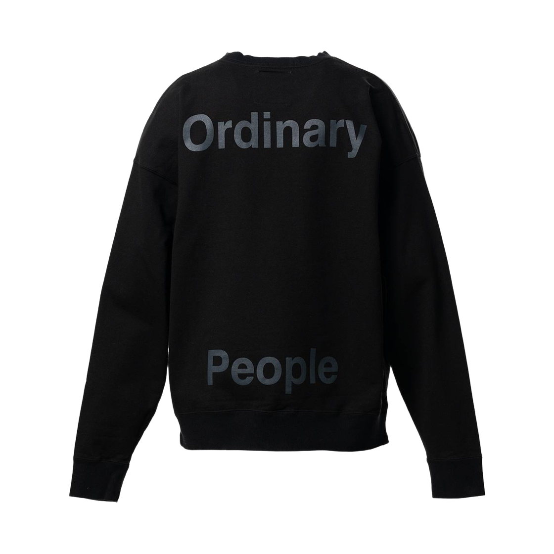 메종 미하라 야스히로 레온 자수 스웨트셔츠 블랙(Maison Mihara Yasuhiro Leon Embroidery Sweatshirt Black) - 2
