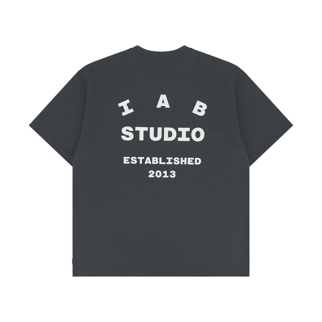 아이앱 스튜디오 26 아이앱 티셔츠 차콜 화이트(IAB Studio 26 IAB T-Shirt Charcoal White)
