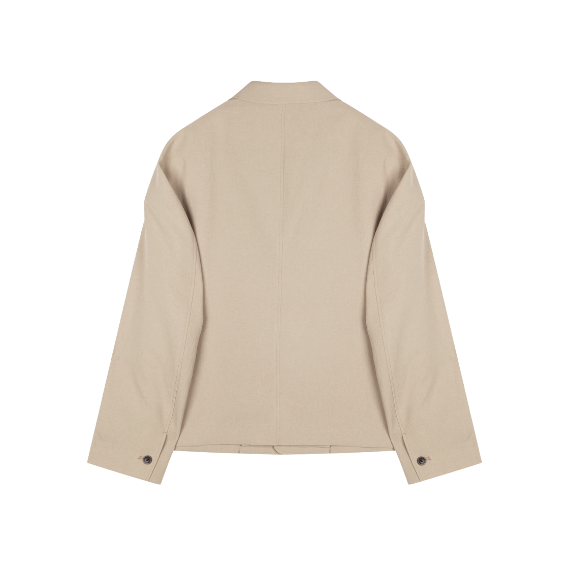 지오송지오 컬렉션 쓰리버튼 라펠 디터쳐블 자켓 베이지 BI2JK264BE(ZIOSONGZIO COLLECTION Three Button Lapel Detachable Jacket Beige) - 2