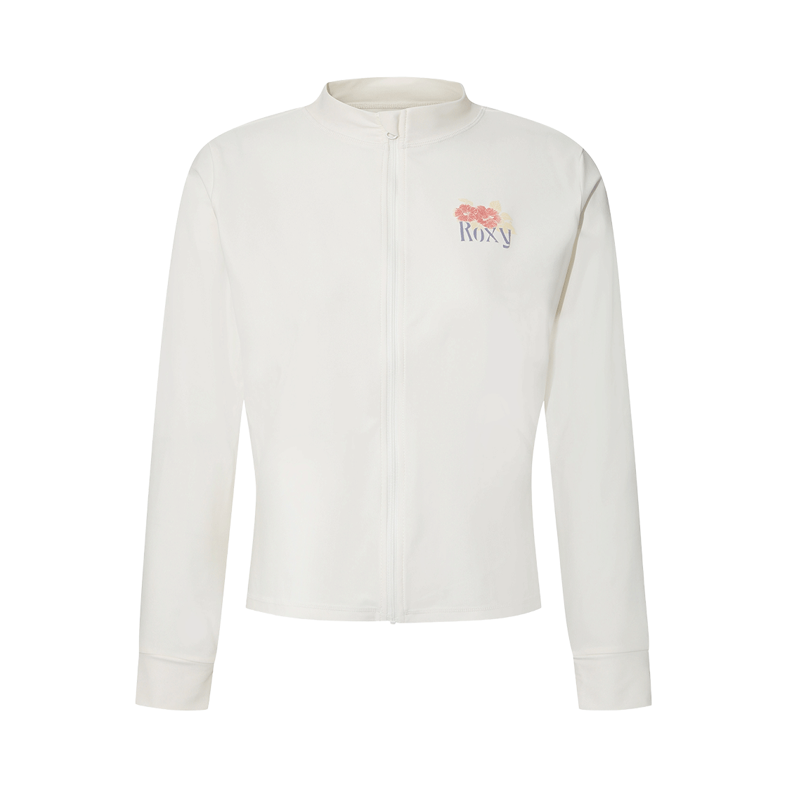 록시 라인업 세미크롭 릴렉스핏 긴팔 래쉬가드 집업 (RG21RZ500SOL)(ROXY Line Up Semi-Crop Relaxed Fit Long Sleeve Zip-Up Rashguard (RG21RZ500SOL))