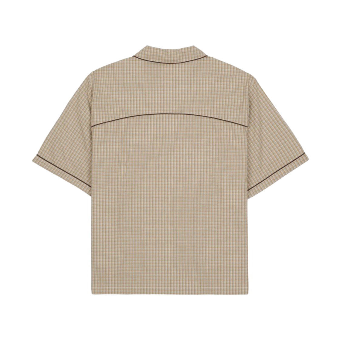 브레인 데드 체크 웨스턴 셔츠 토프(Brain Dead Check Western Shirt Taupe) - 2
