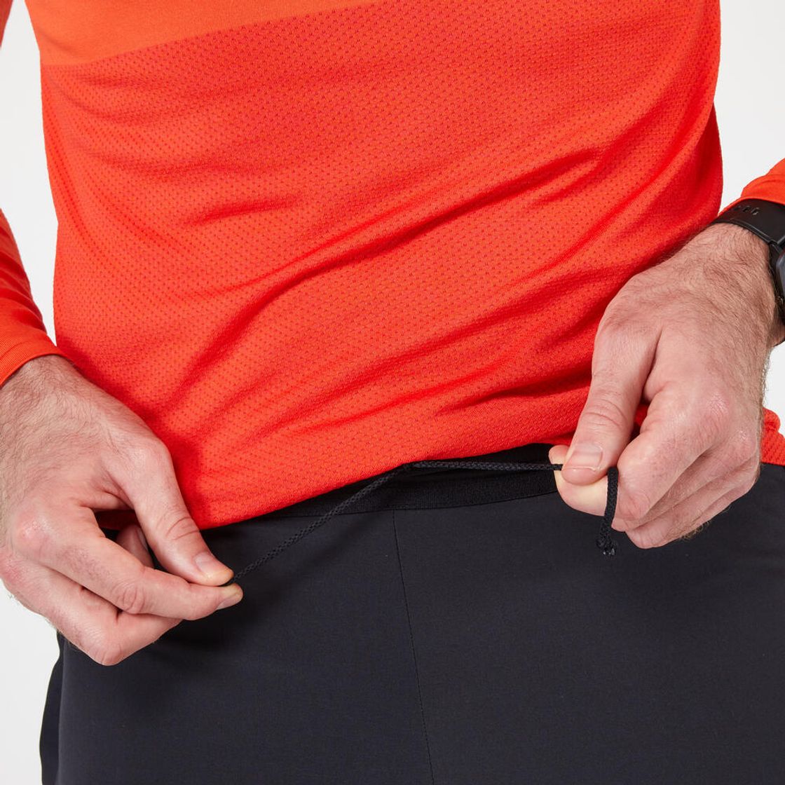 데카트론 남성 러닝 바지 슬림핏 런 드라이 500 스모크 블랙(DECATHLON Men's Running Trousers Slim Fit Run Dry 500 Smoke Black) - 6