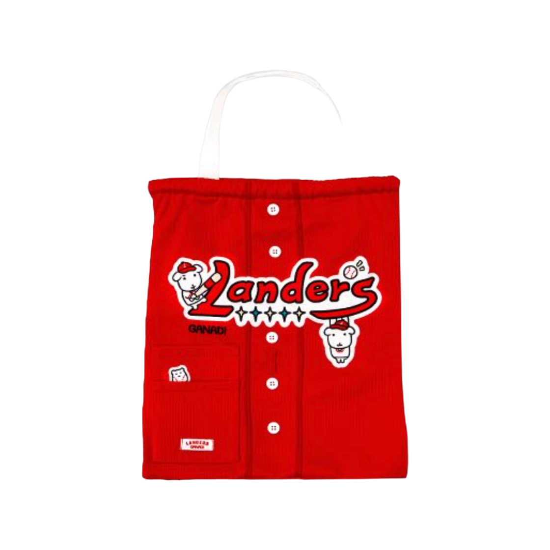 SSG 랜더스 x 가나디 짐색 레드(SSG Landers x Ganadi Gymsack Red)