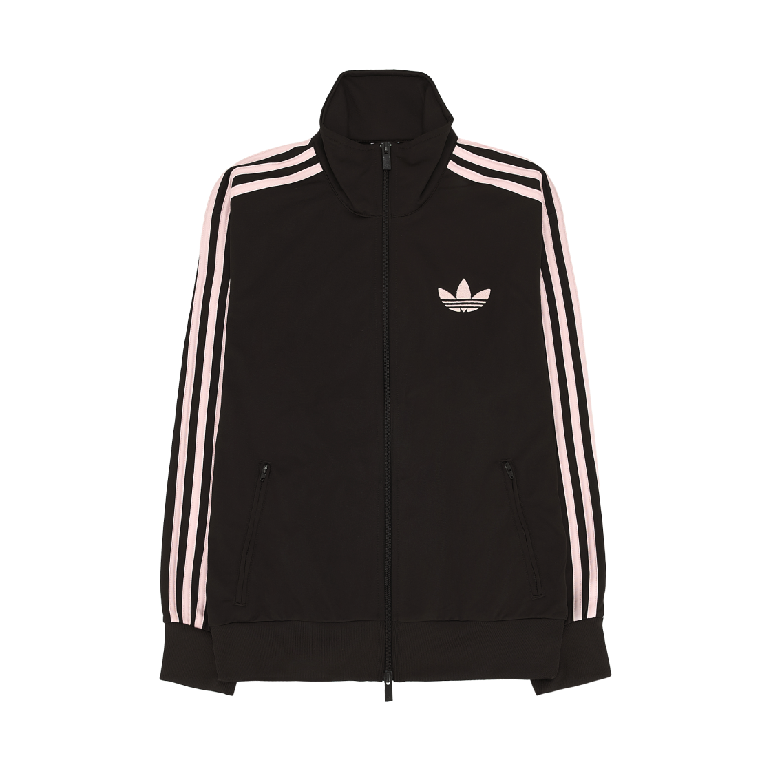 (W) 아디다스 오리지널스 파이어버드 루즈 트랙탑 오로라 커피 샌디 핑크 - KR 사이즈((W) Adidas Originals Firebird Loose Track Top Aurora Coffee Sandy Pink - KR Sizing)