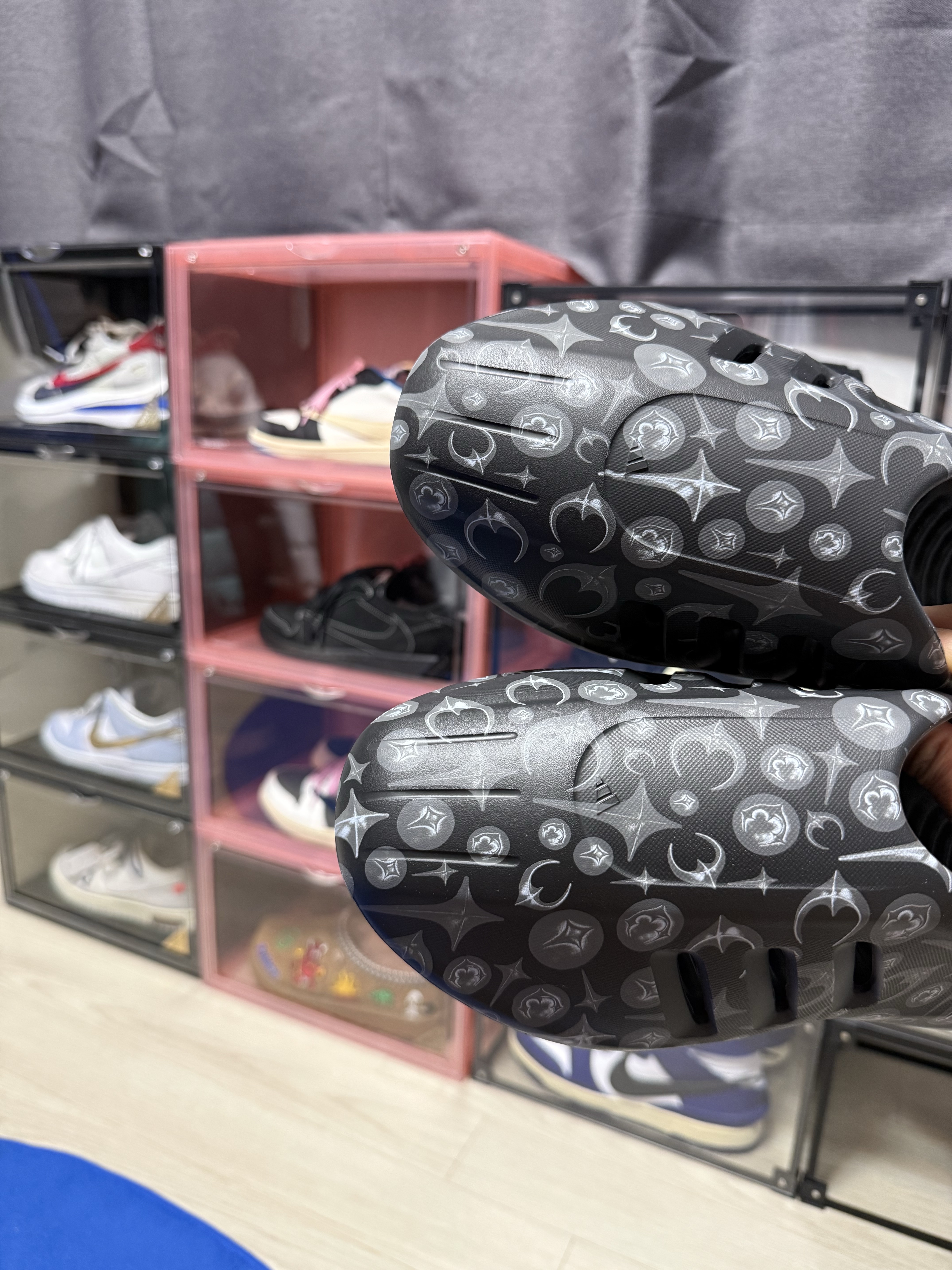 Adidas x Thug Club Adifom Iiinfinity Mule Core Black 착용 스타일