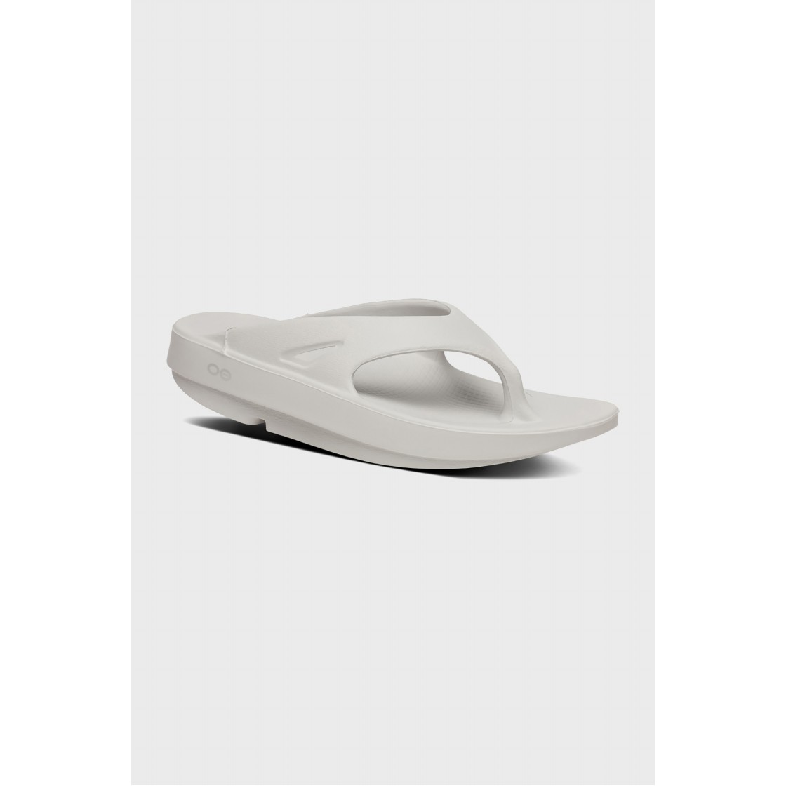 우포스 OOriginal 밝은 그레이 남여공용 플립플랍(OOFOS OOriginal Light Grey Unisex Flip-Flops) - 2