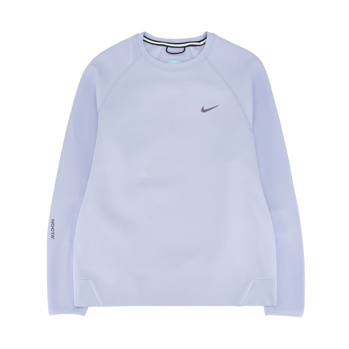 나이키 x 드레이크 녹타 테크 플리스 크루 페일리스트 퍼플 (FD8457-568)(Nike x Drake Nocta Tech Fleece Crew Palest Purple (FD8457-568))