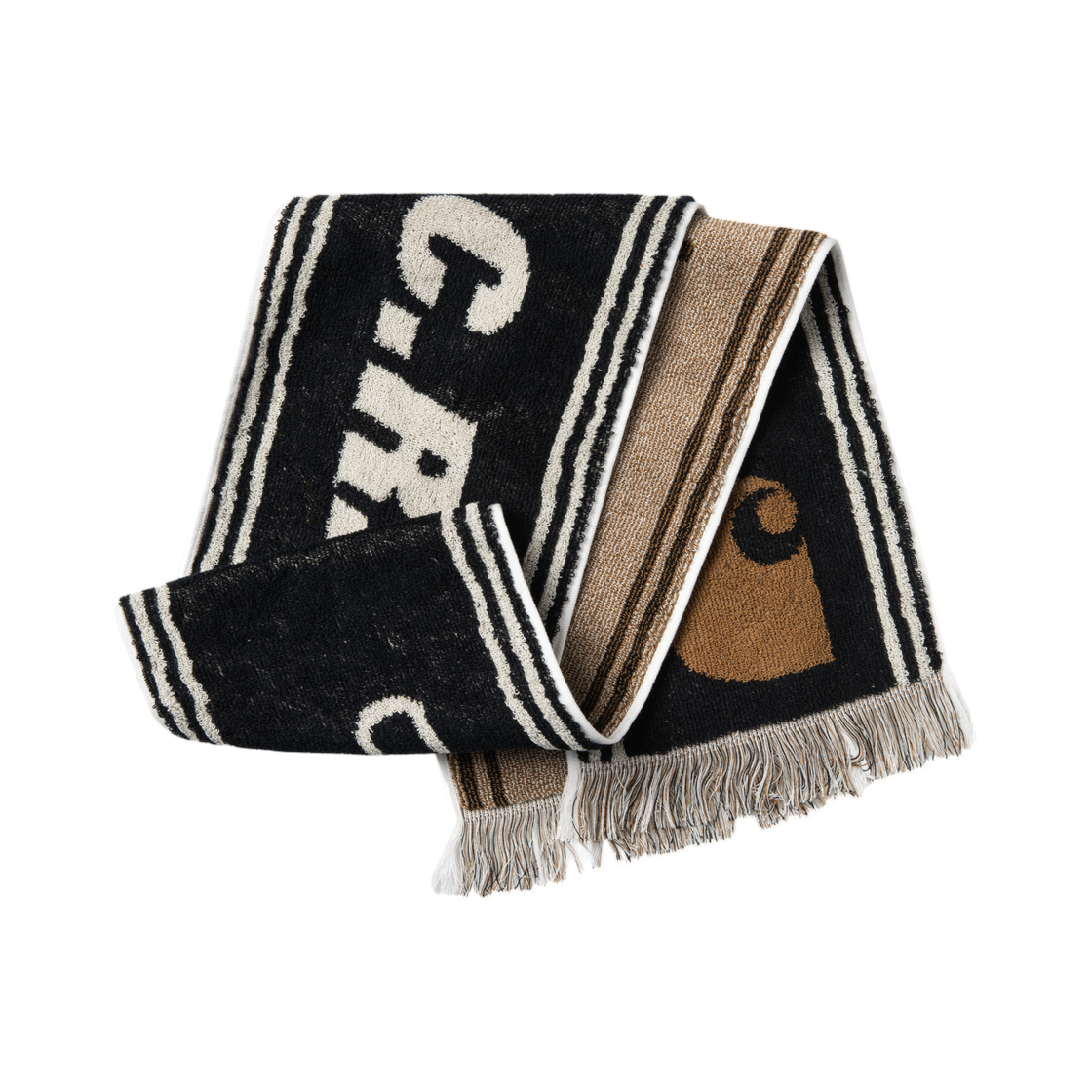 칼하트 WIP x FC 레알 브리스톨 서포터 타월 머플러 블랙(Carhartt WIP x FC Real Bristol Supporter Towel Muffler Black) - 2