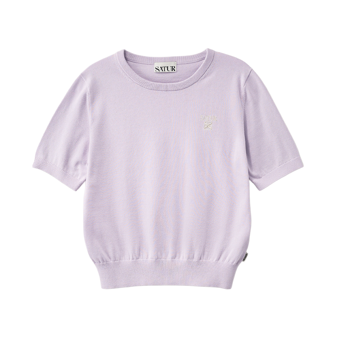 세터 우먼 로렌 파인 하프 니트 라벤더