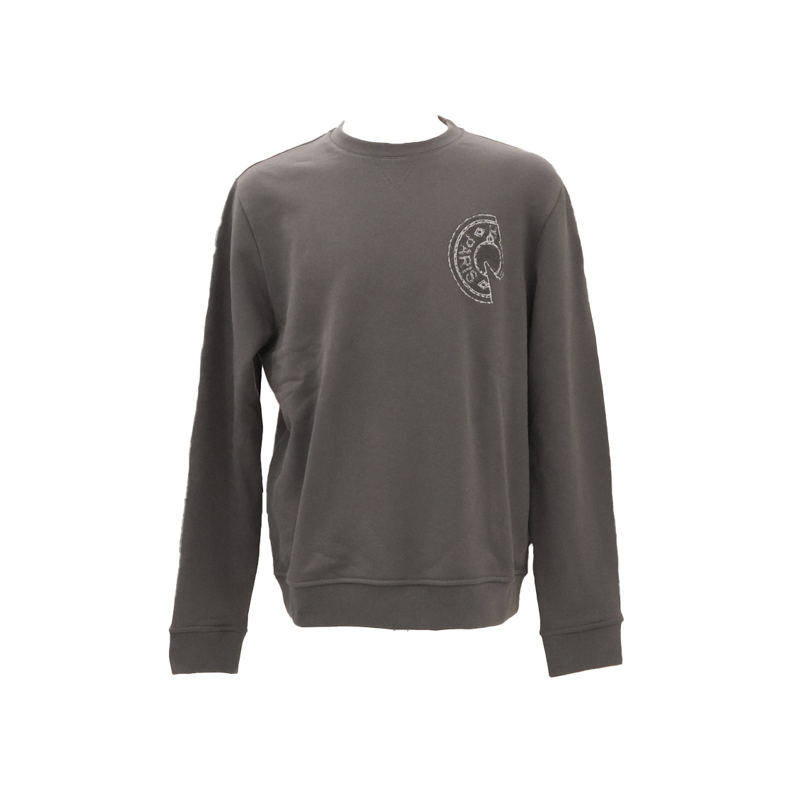 ITKARON3IOIR Hermes Clou de Selle Detail Crewneck Sweater L H557831HA6I
