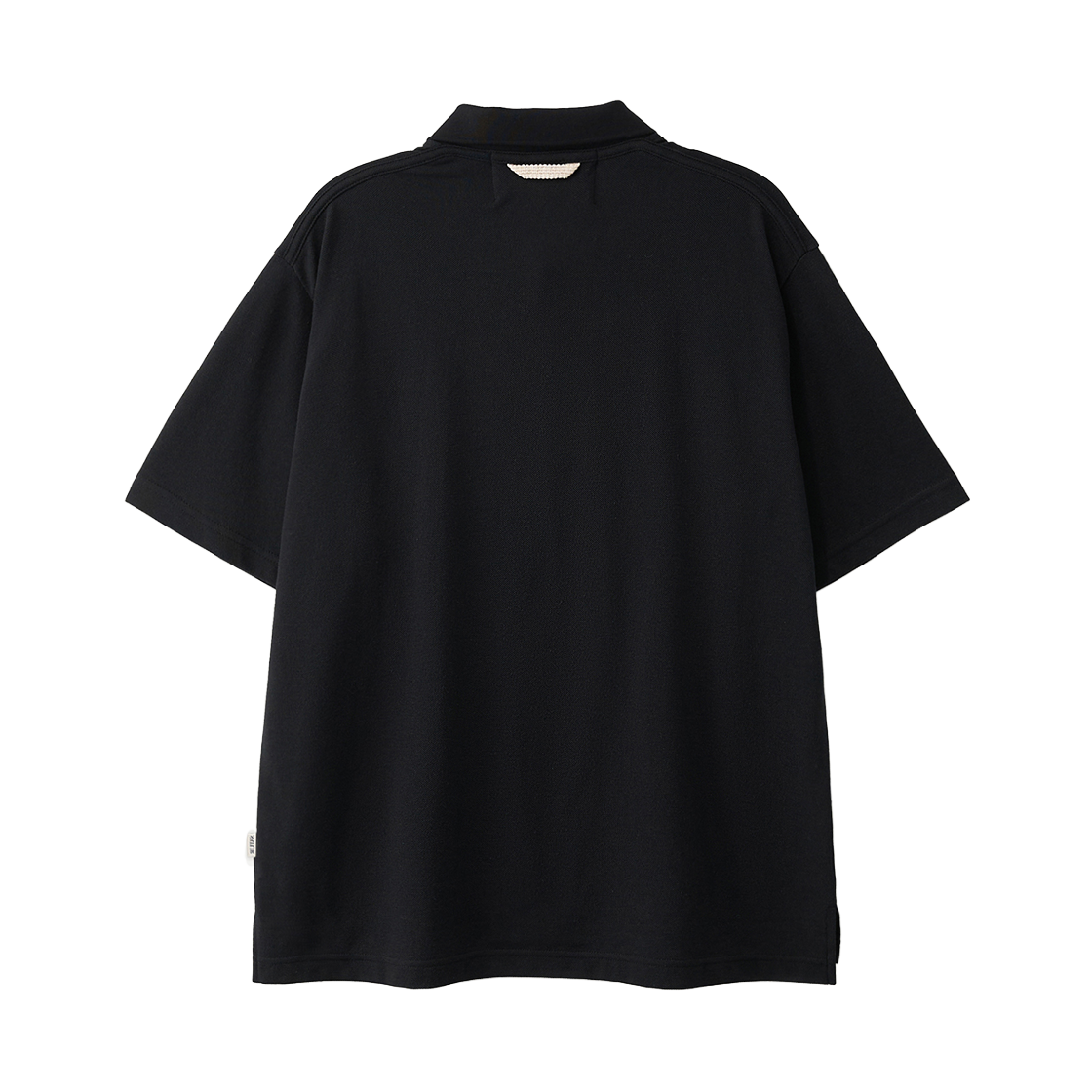 세터 로렌 피케 폴로 반팔 티셔츠 블랙(SATUR Loren Pique Polo T-Shirt Black) - 2