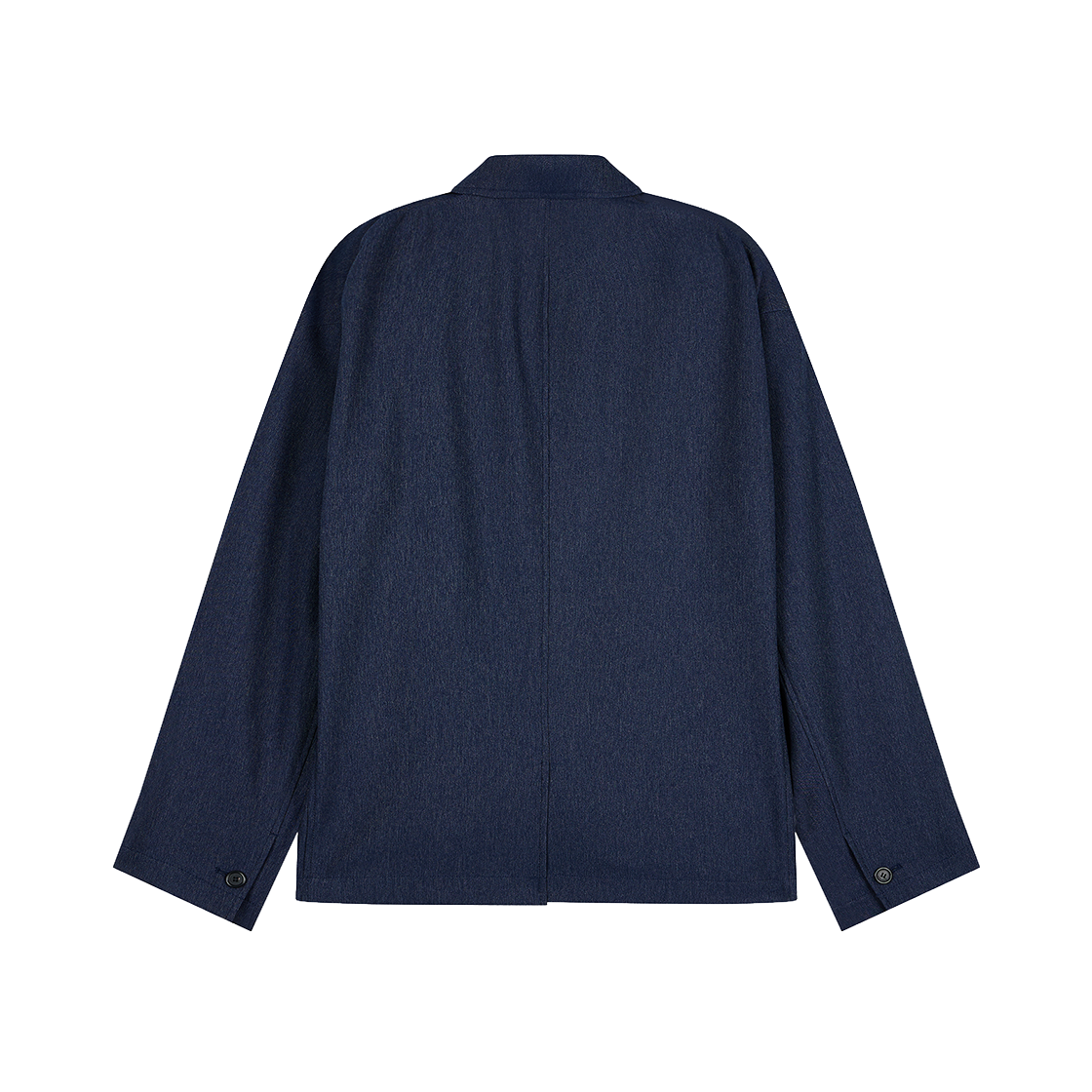 지오송지오 컬렉션 데님 텍스쳐 쓰리버튼 크롭 자켓 네이비 BI3JK362NY(ZIOSONGZIO COLLECTION Denim Texture Three Button Crop Jacket Navy) - 2